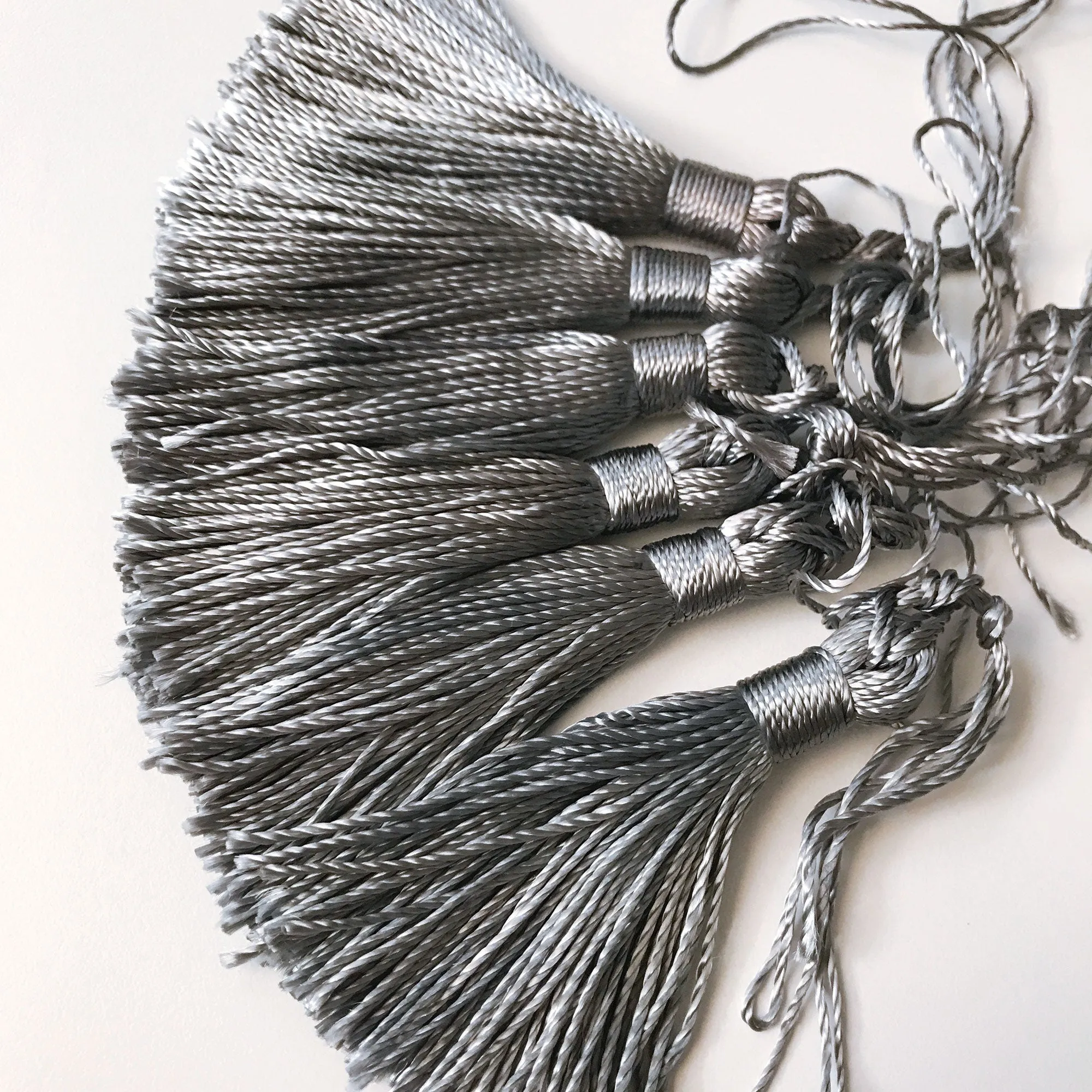 Silver High Quality Decorative Tassel