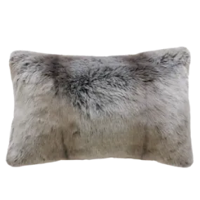 Silver Marten Faux Fur Rect