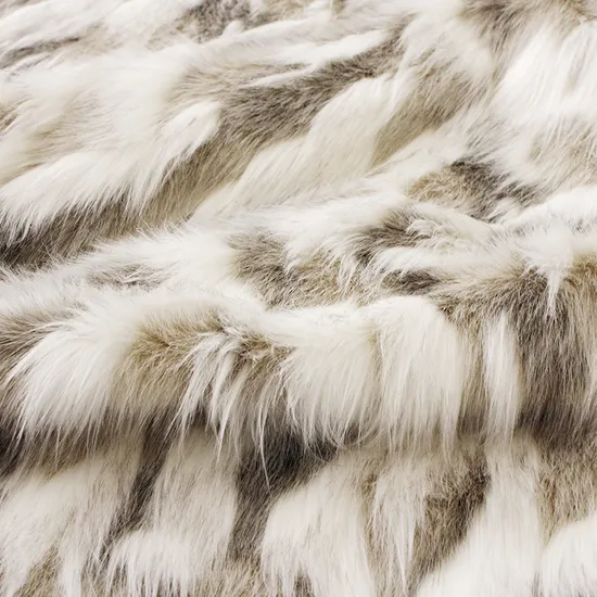 Snowshoe Hare Faux Fur Rect