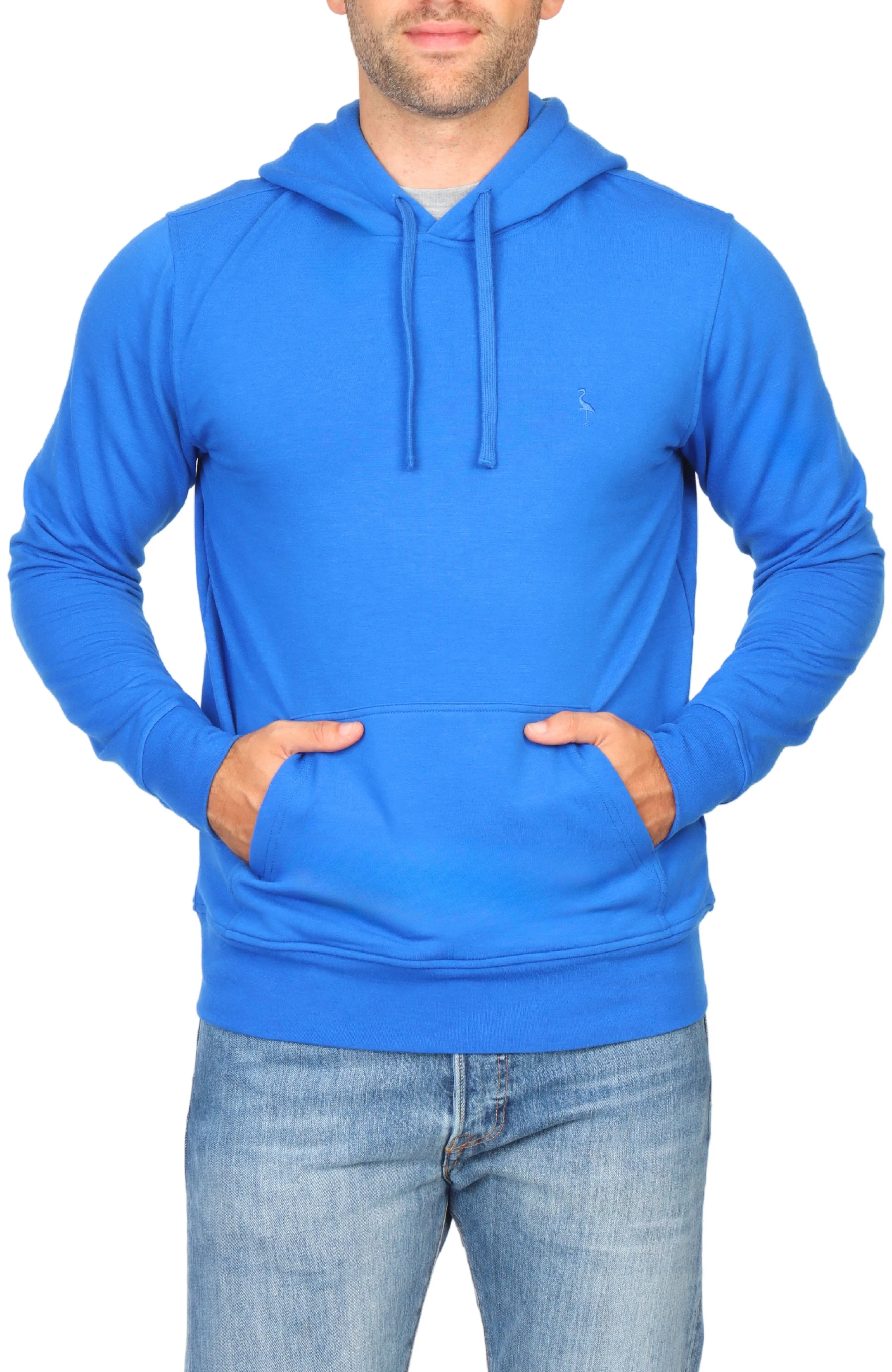 Sueded Fleece Pullover Hoodie