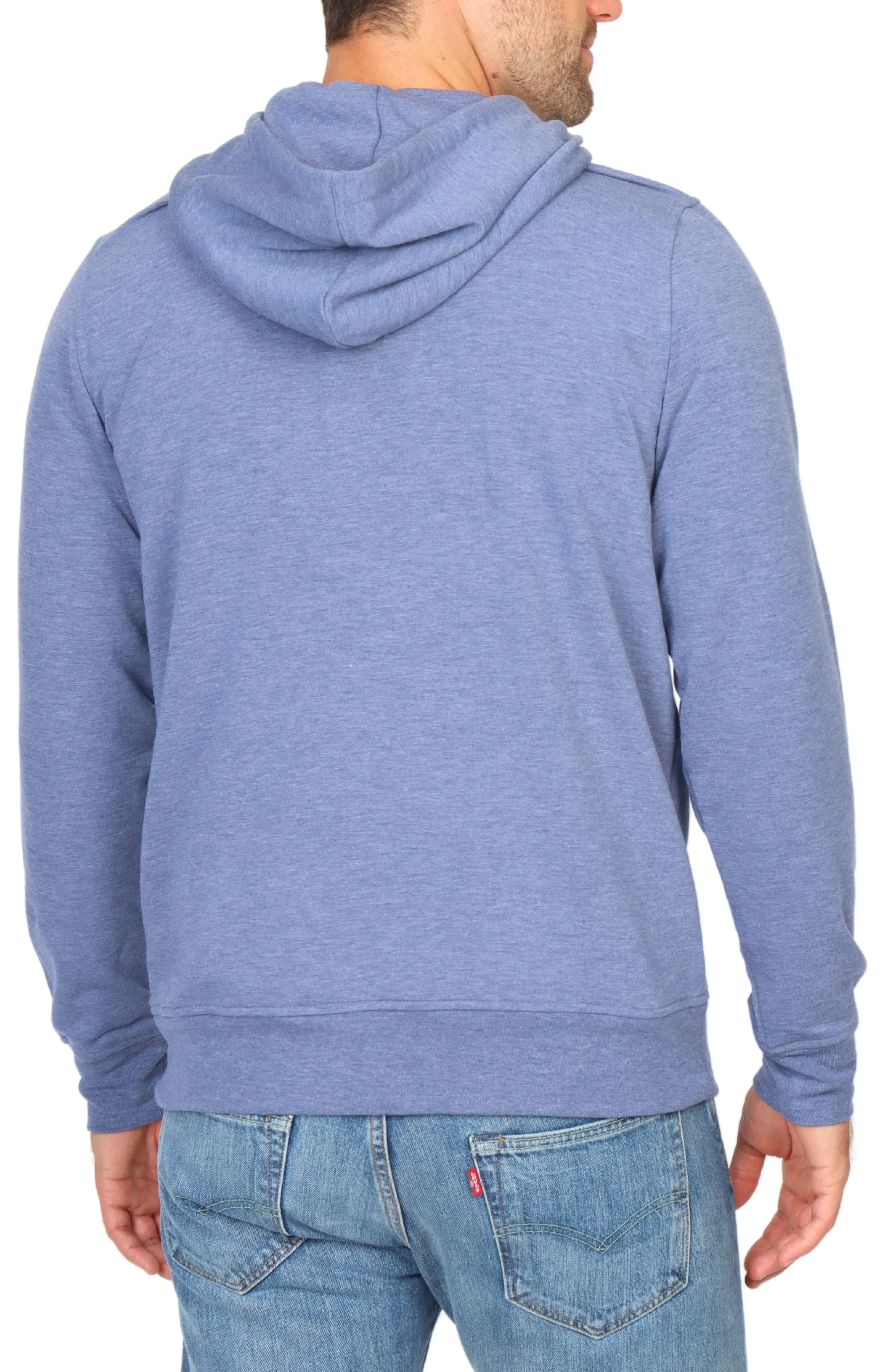 Sueded Fleece Pullover Hoodie