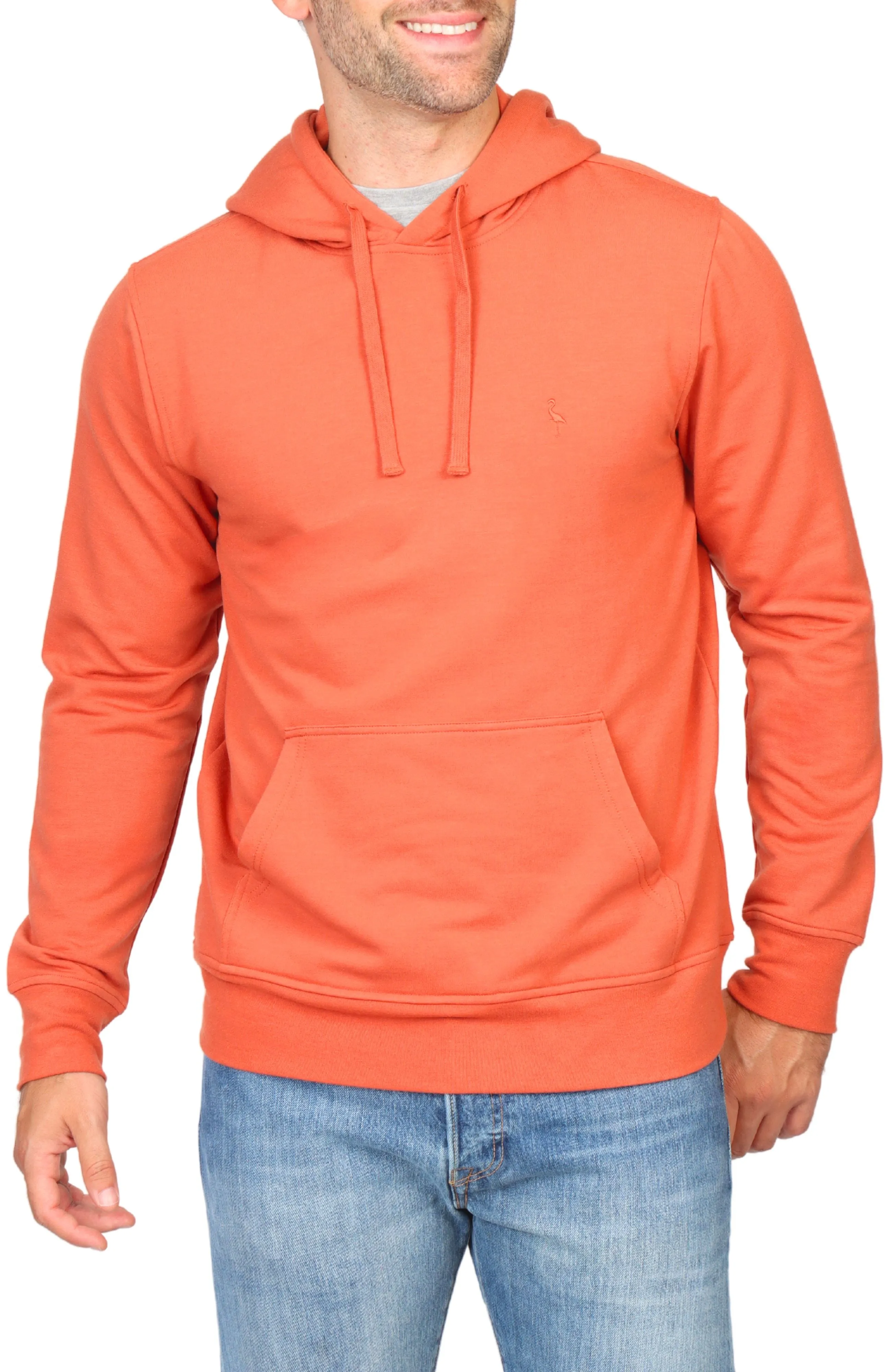 Sueded Fleece Pullover Hoodie