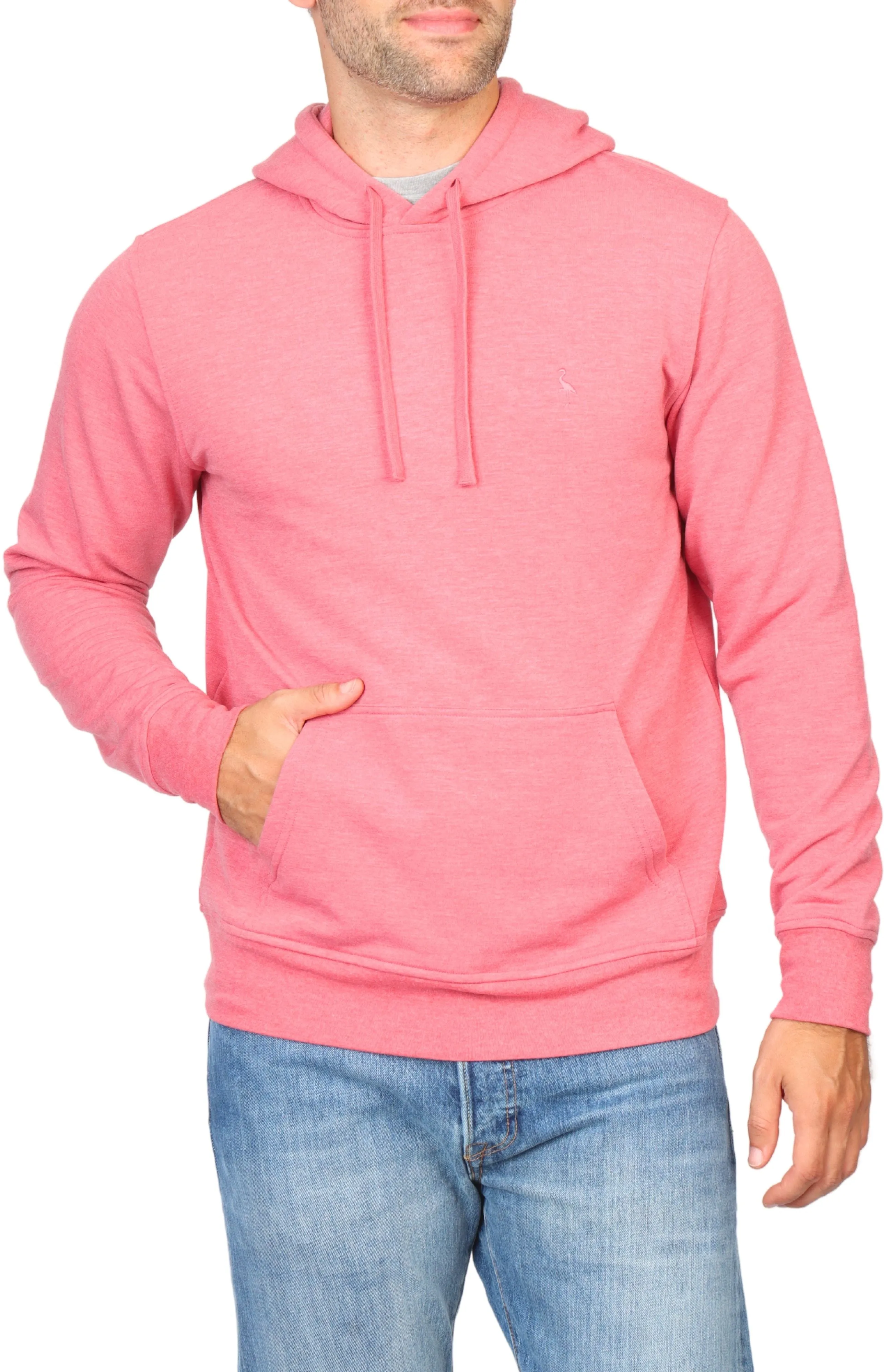 Sueded Fleece Pullover Hoodie