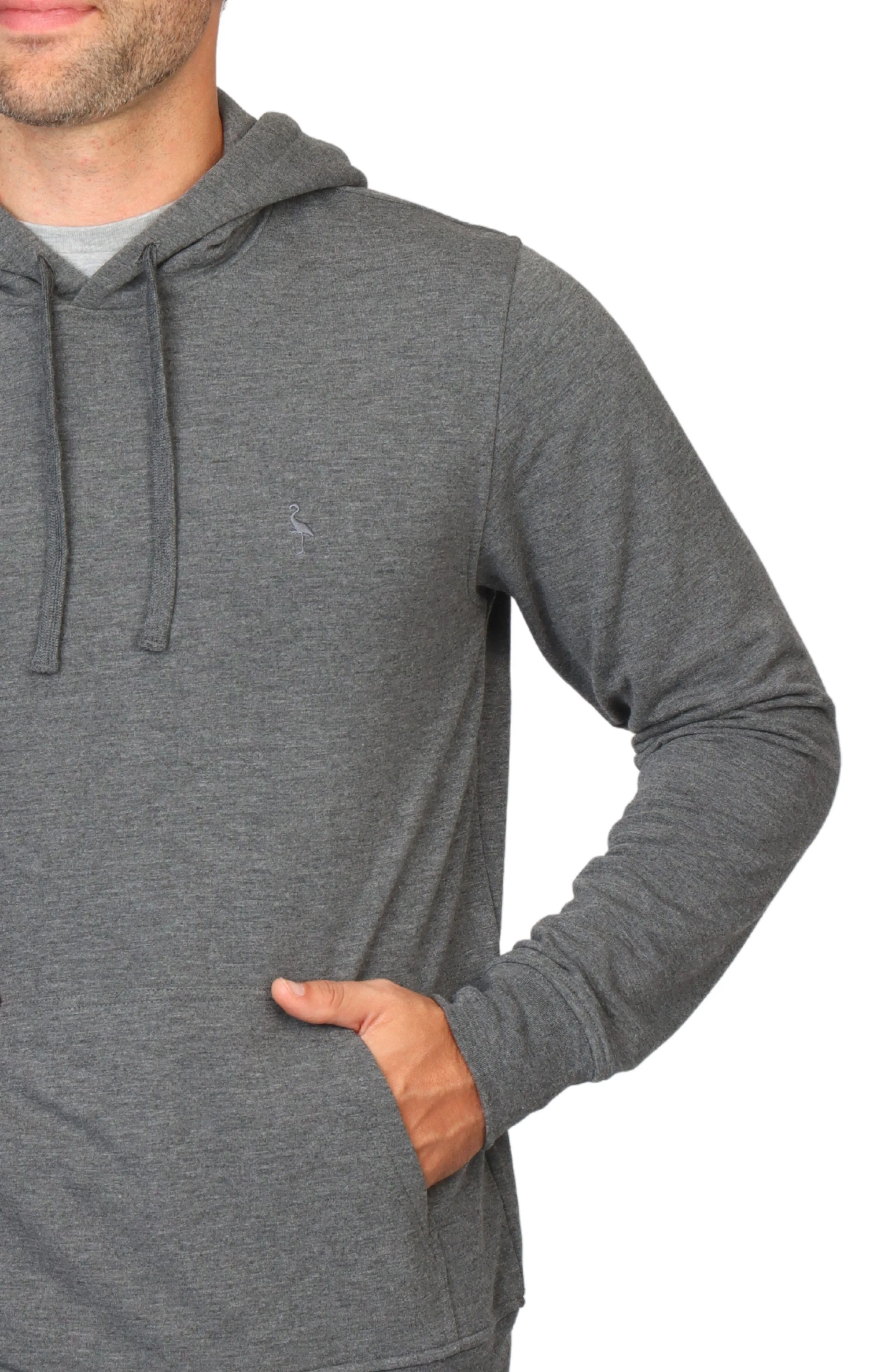 Sueded Fleece Pullover Hoodie