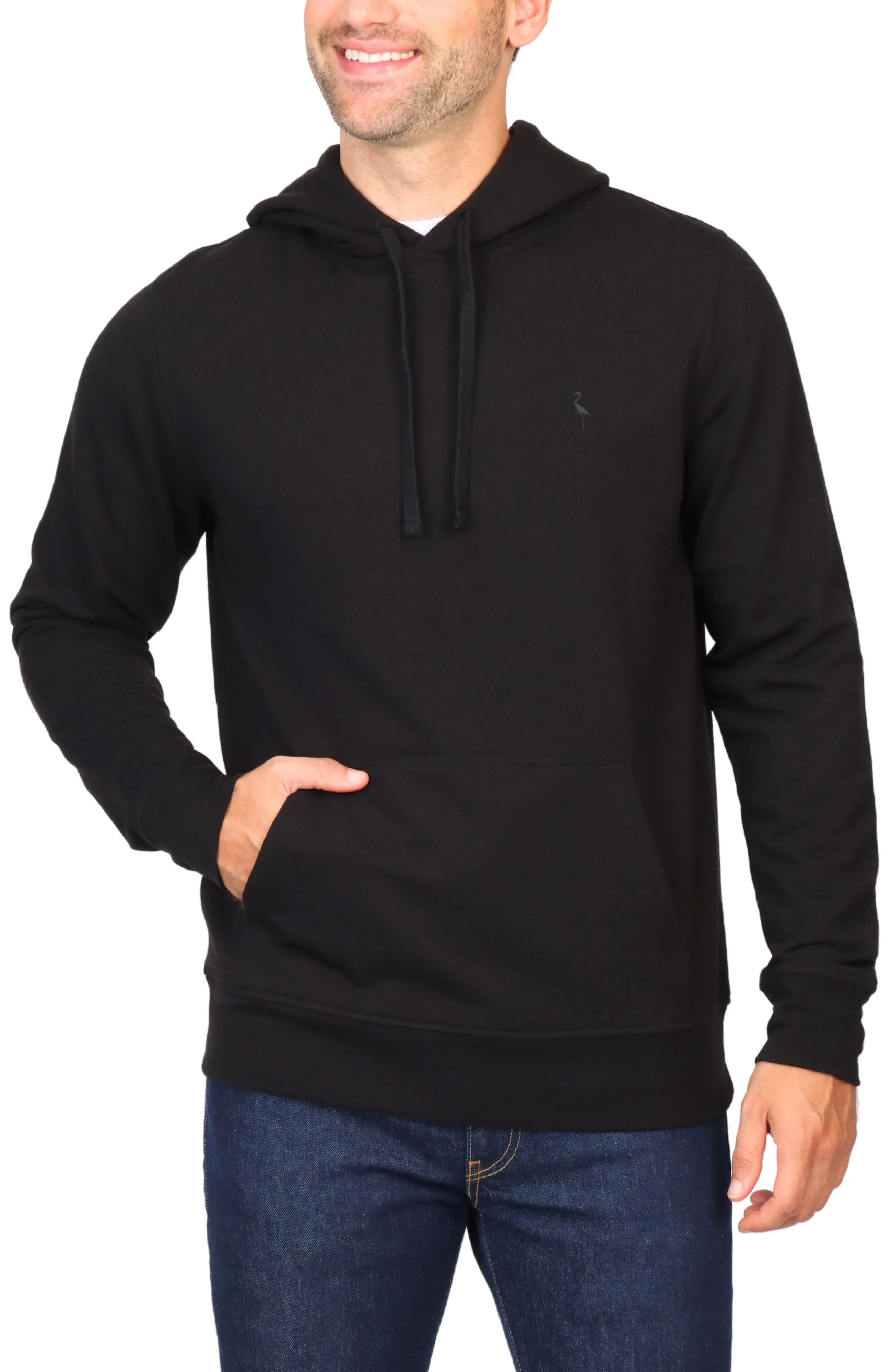 Sueded Fleece Pullover Hoodie