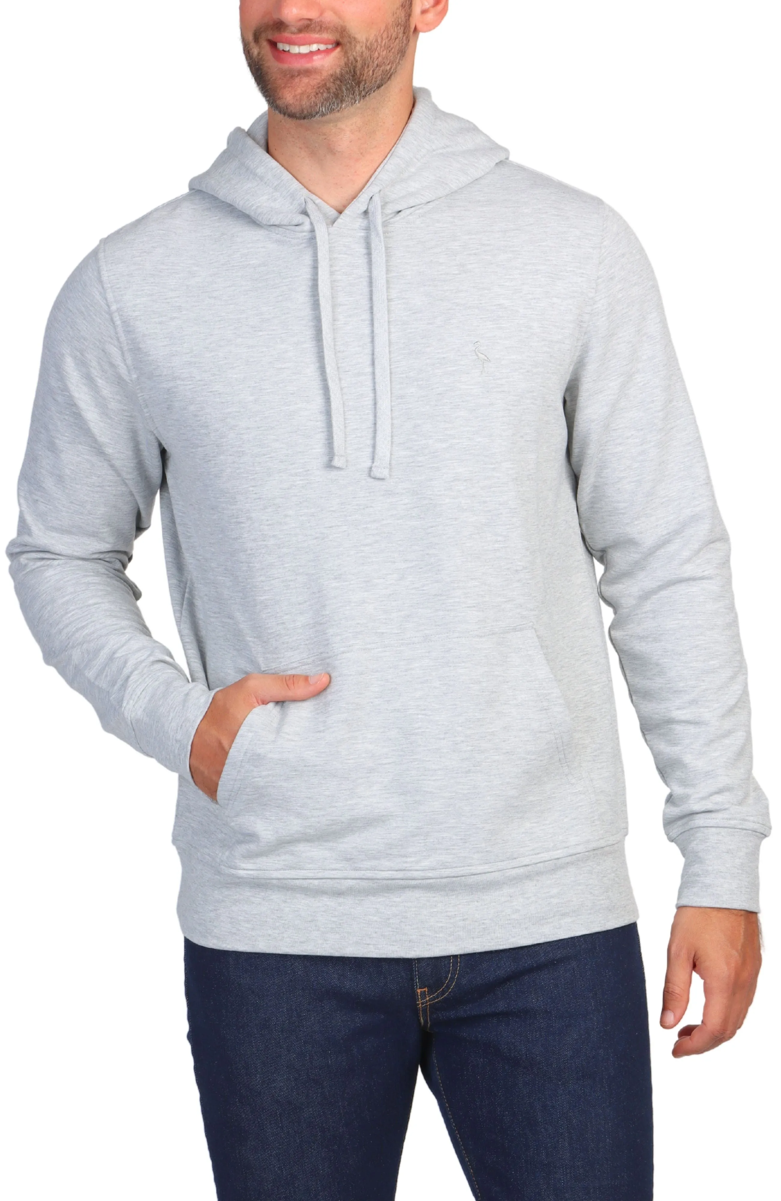 Sueded Fleece Pullover Hoodie