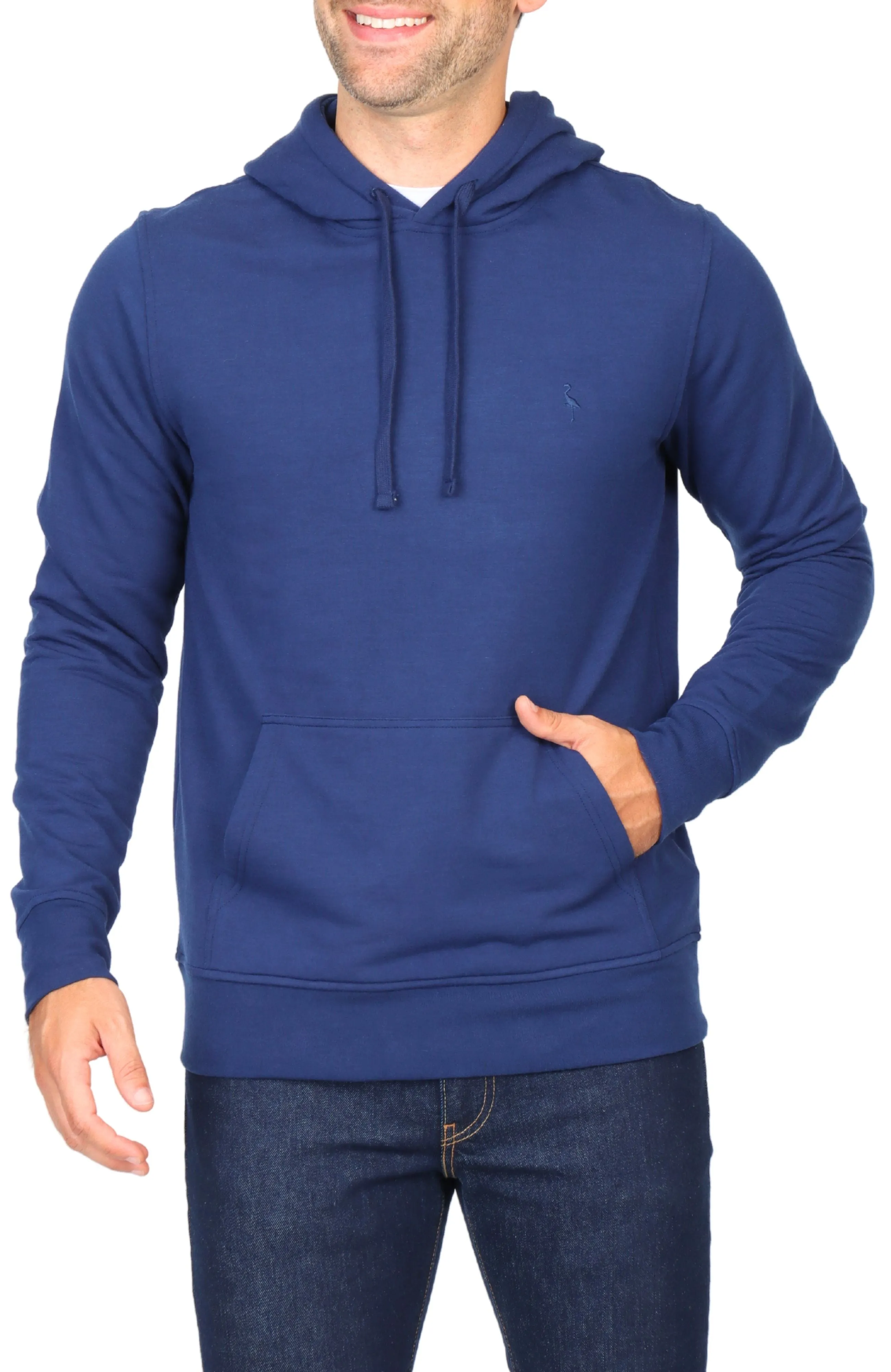 Sueded Fleece Pullover Hoodie