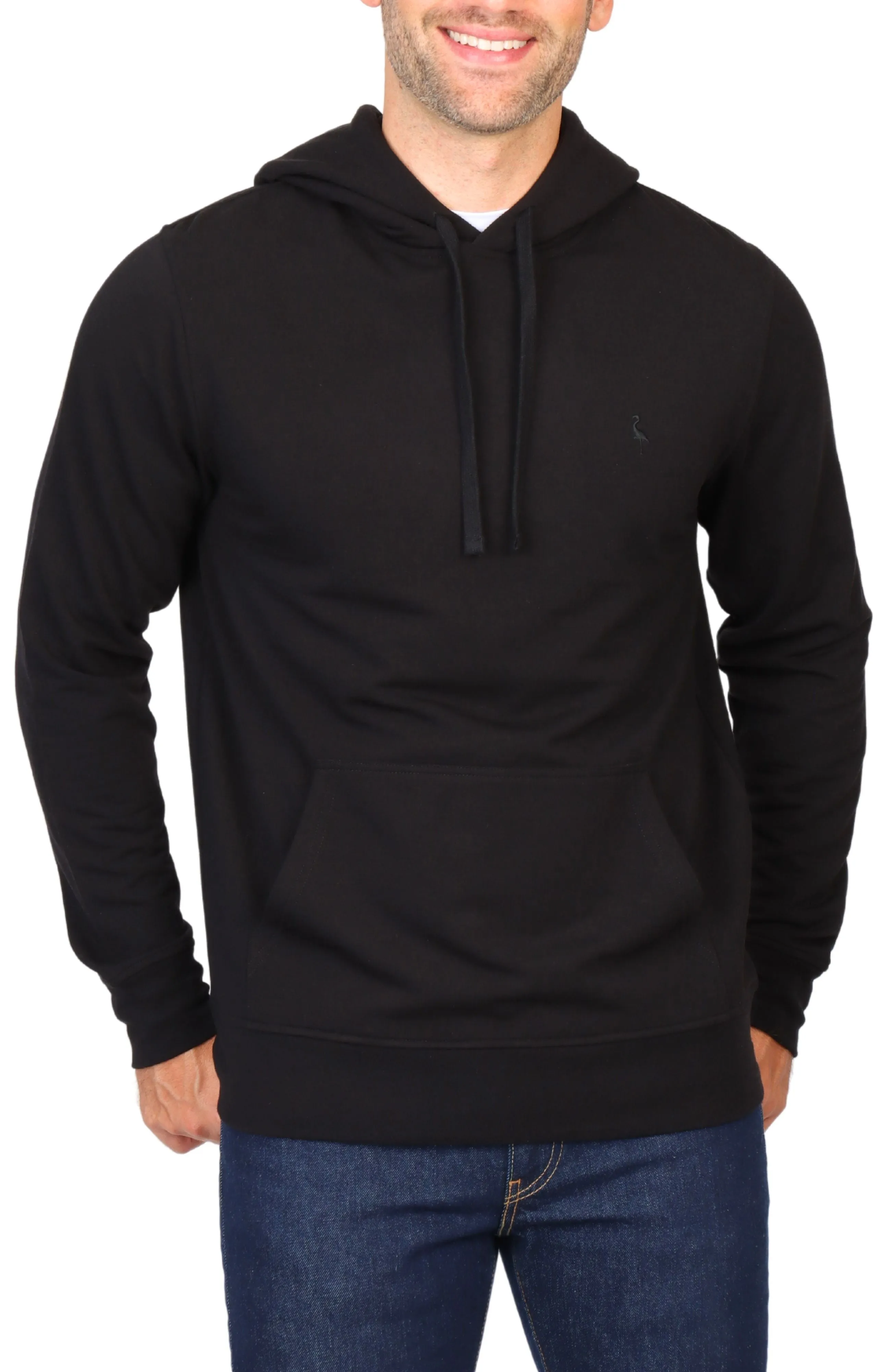 Sueded Fleece Pullover Hoodie