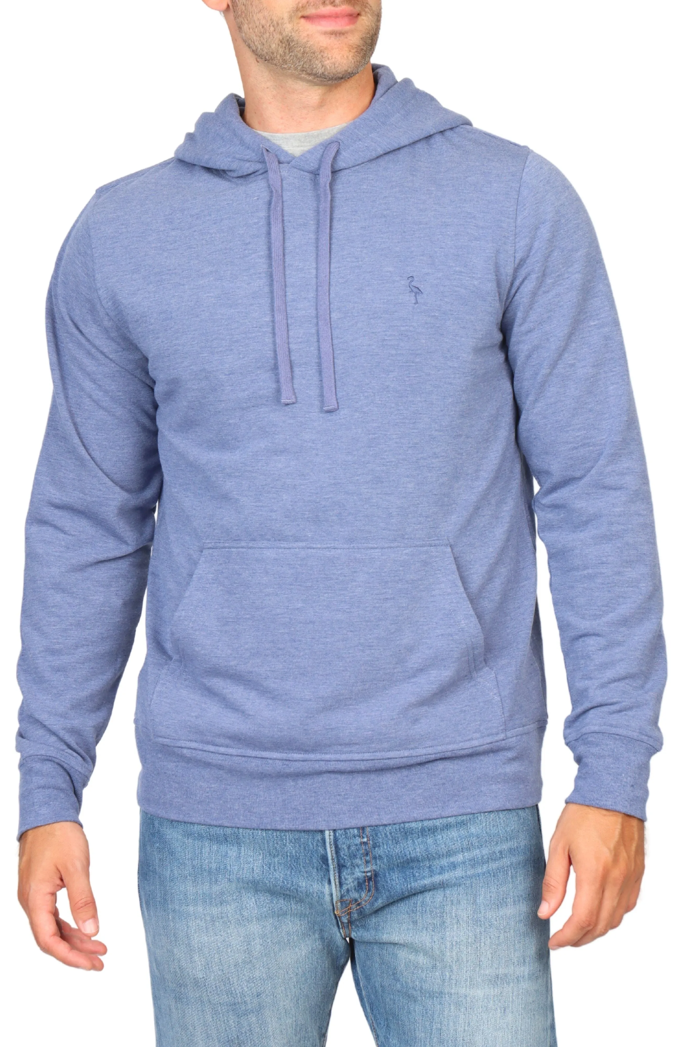 Sueded Fleece Pullover Hoodie