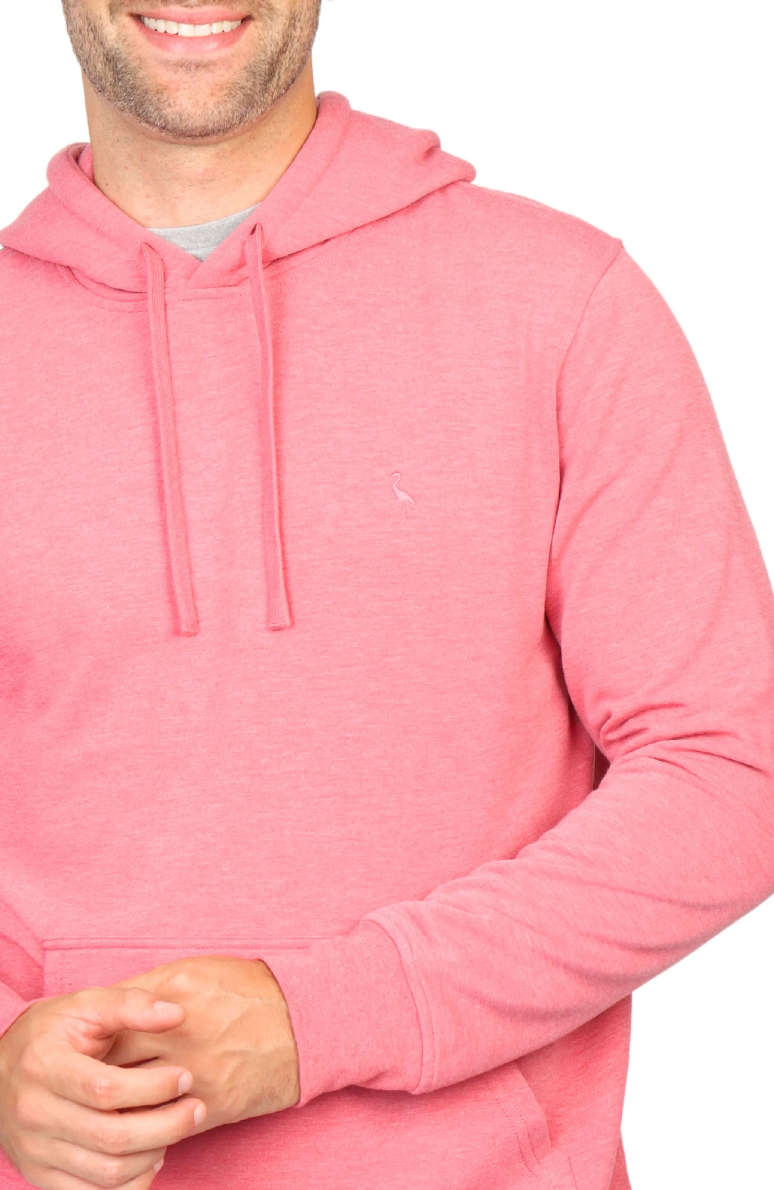 Sueded Fleece Pullover Hoodie