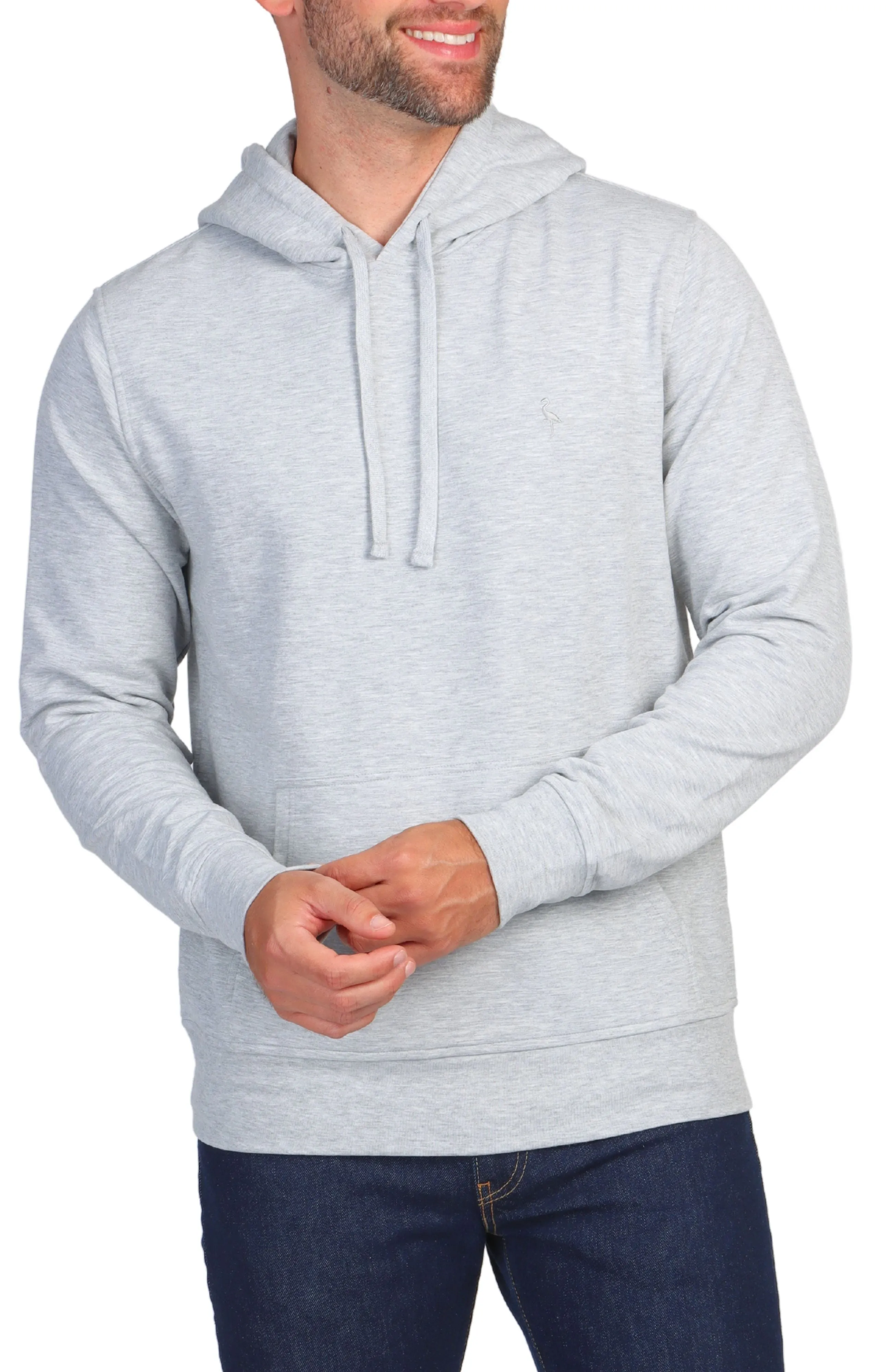 Sueded Fleece Pullover Hoodie