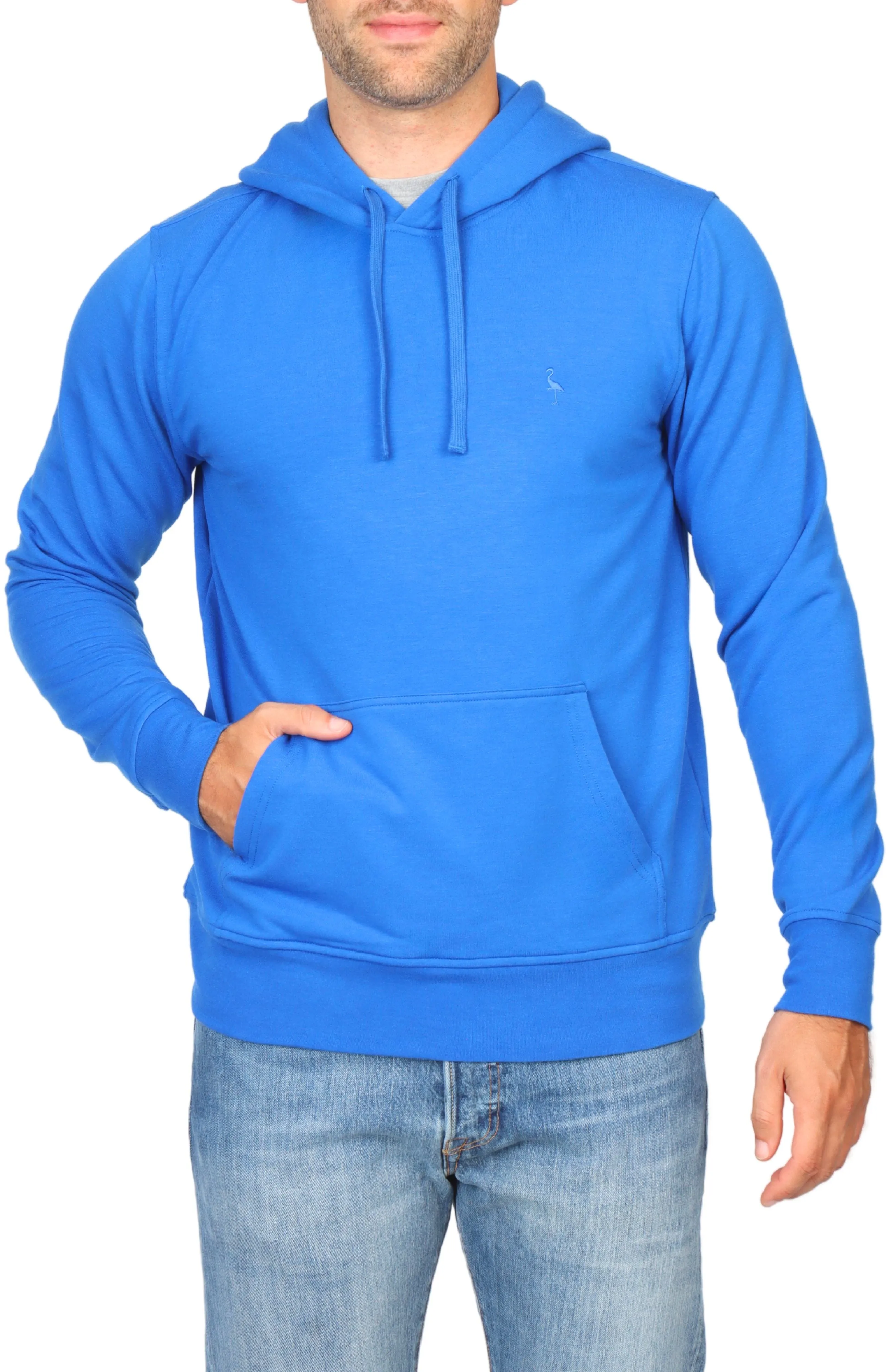 Sueded Fleece Pullover Hoodie