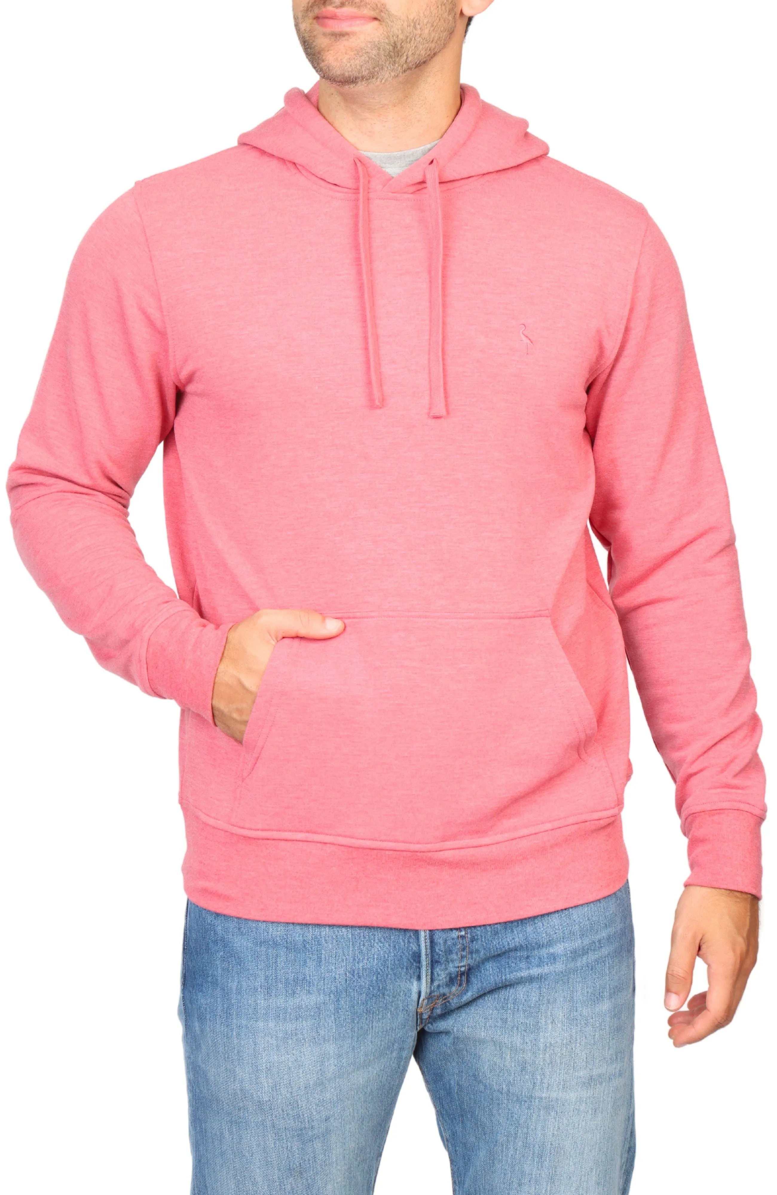 Sueded Fleece Pullover Hoodie