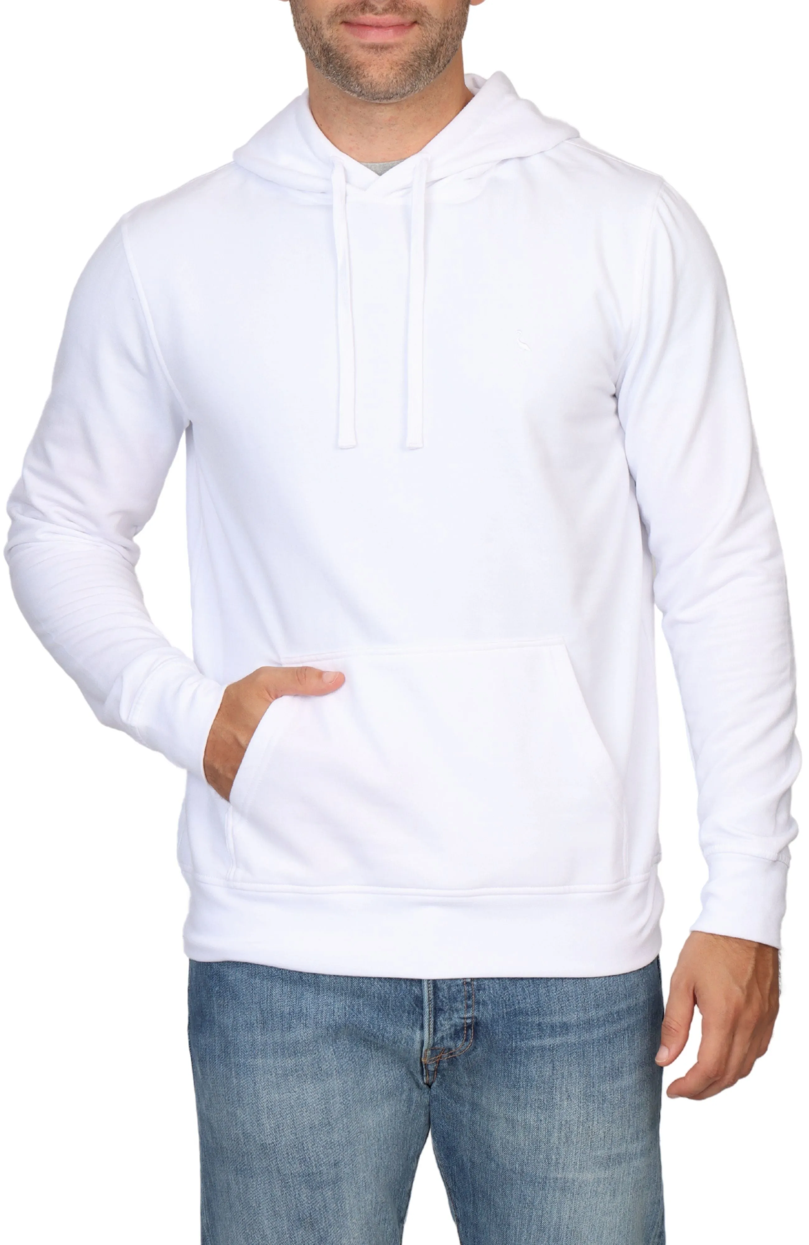 Sueded Fleece Pullover Hoodie