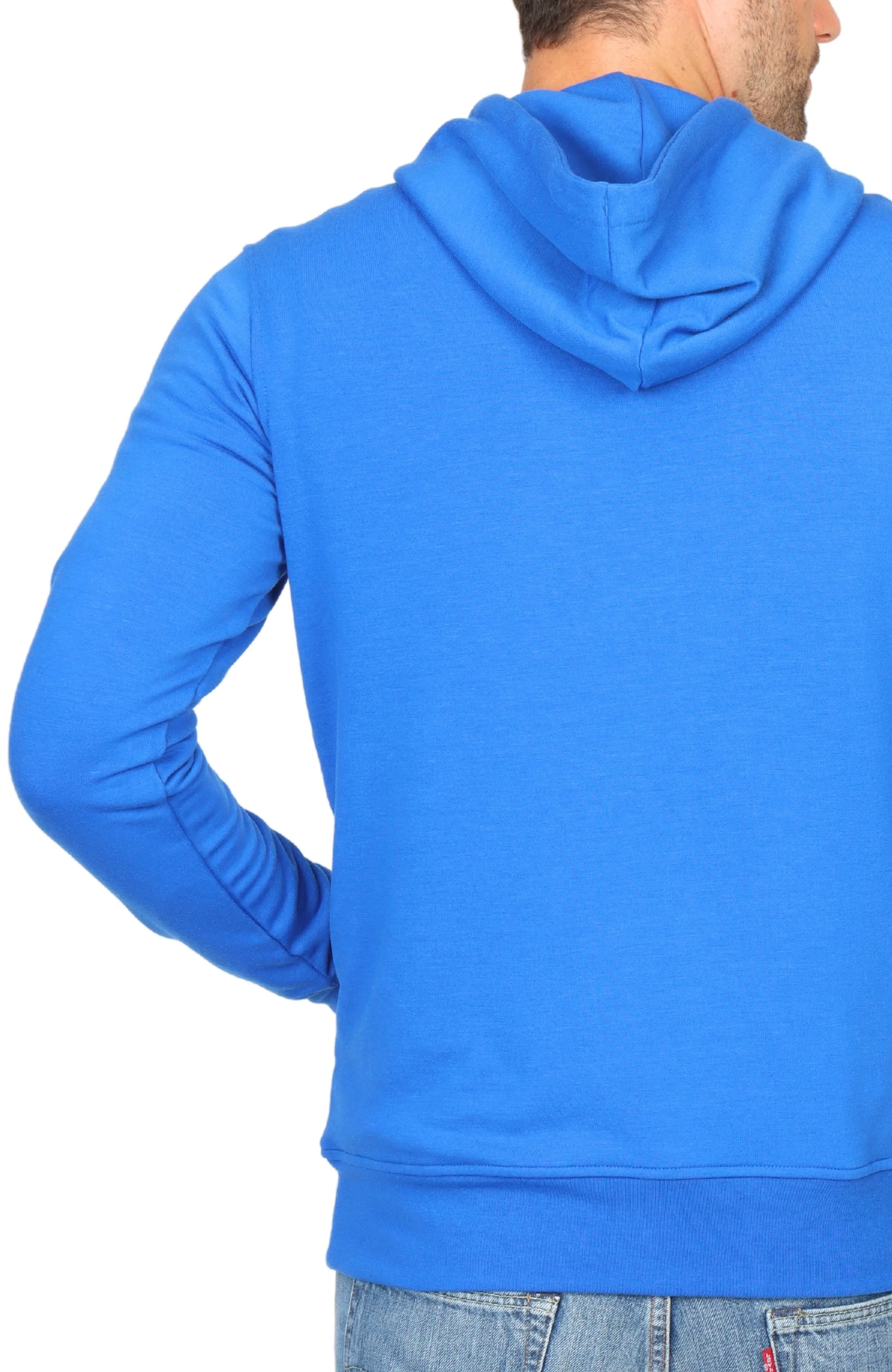 Sueded Fleece Pullover Hoodie