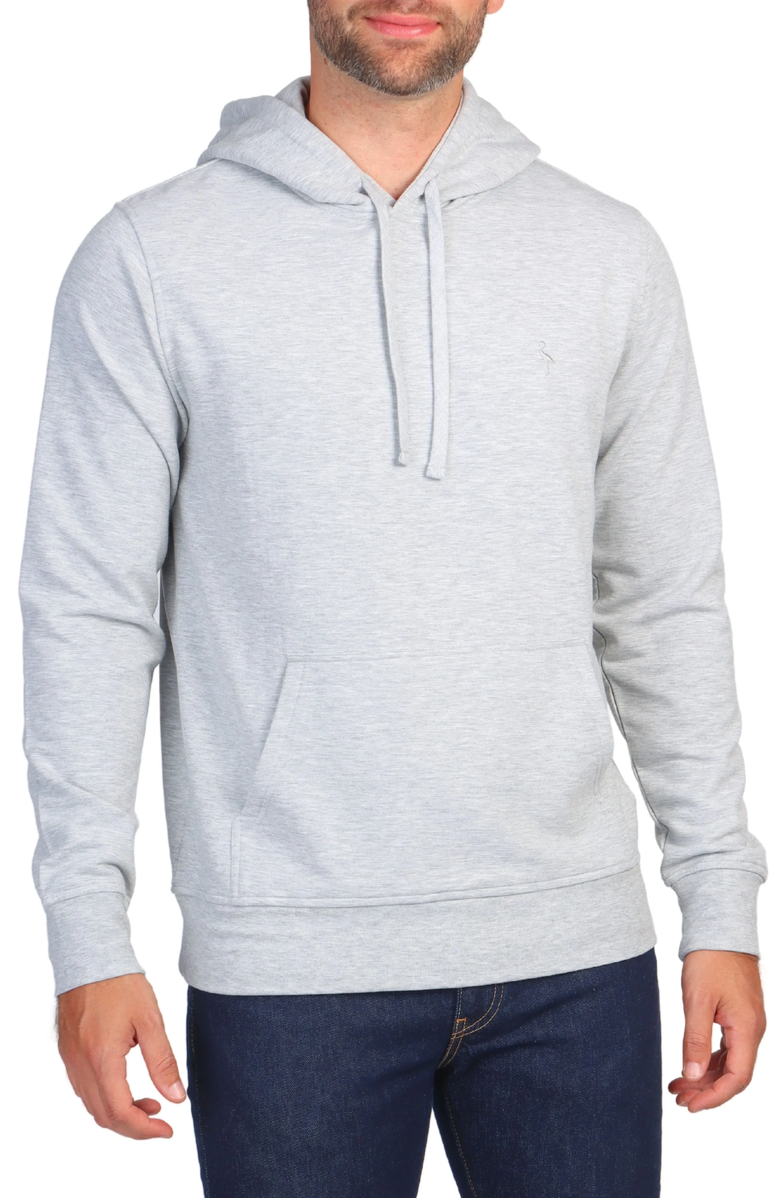 Sueded Fleece Pullover Hoodie