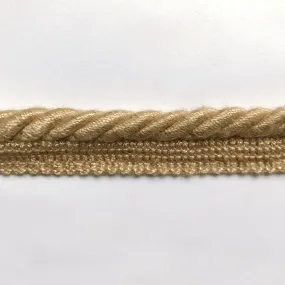 Tan High Quality Decorative Lip Cord Trim by the yard