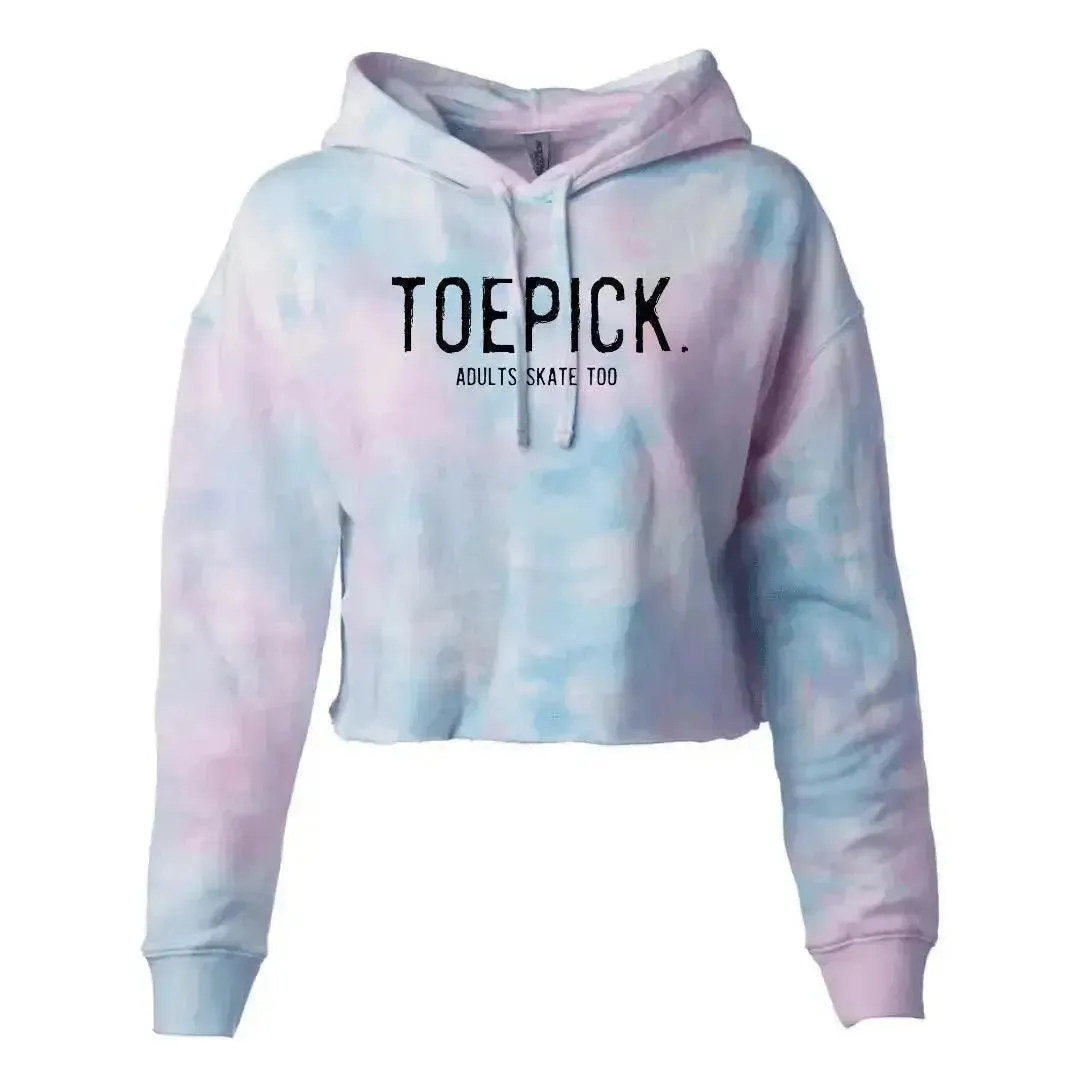 Toepick Cotton Candy Hooded Crop