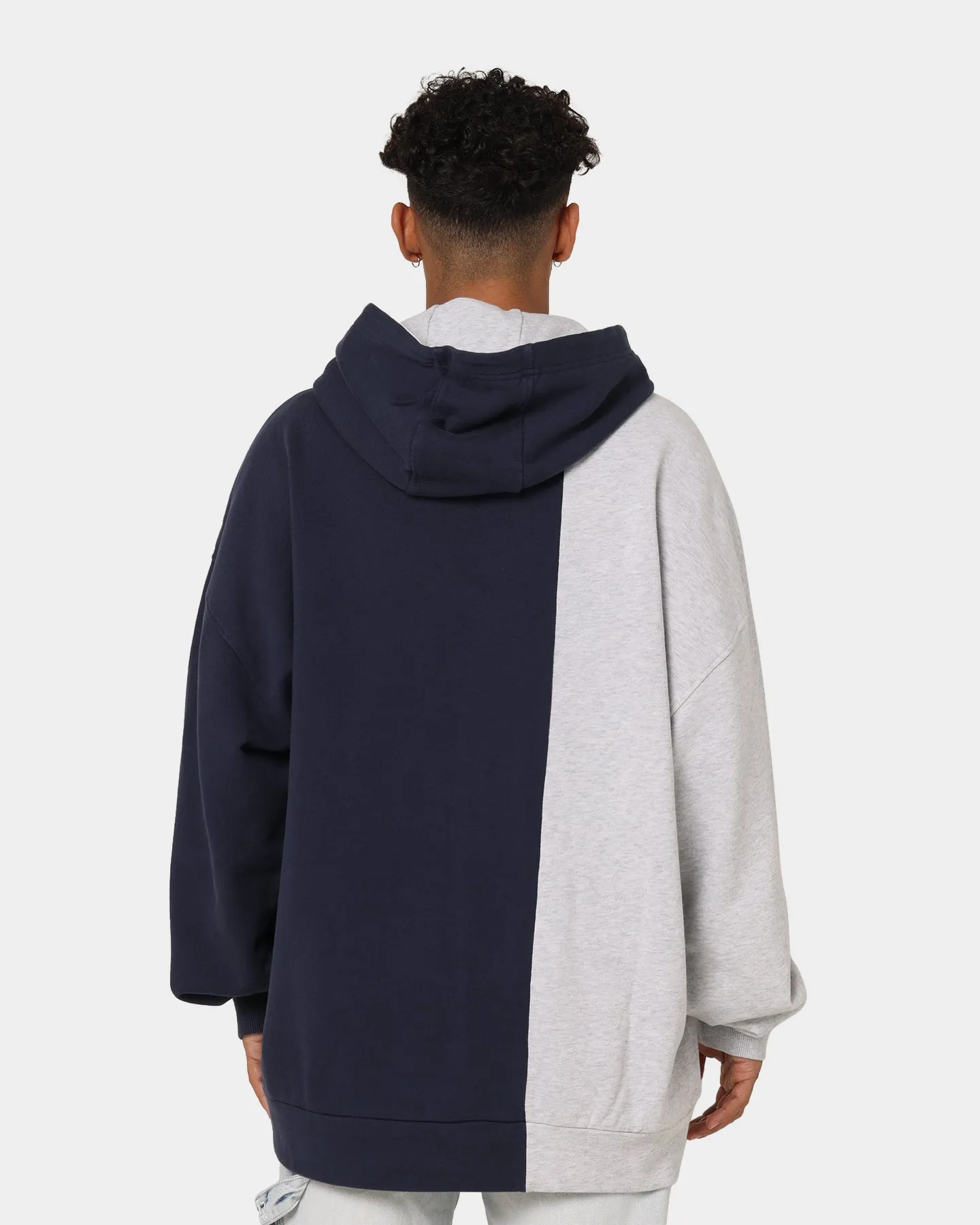 Tommy Jeans Archive Cut And Sew Hoodie Twilight Navy