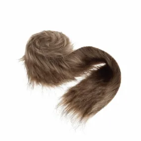 Trimits Brown Luxury Faux Fur Trim - 2m x 80mm