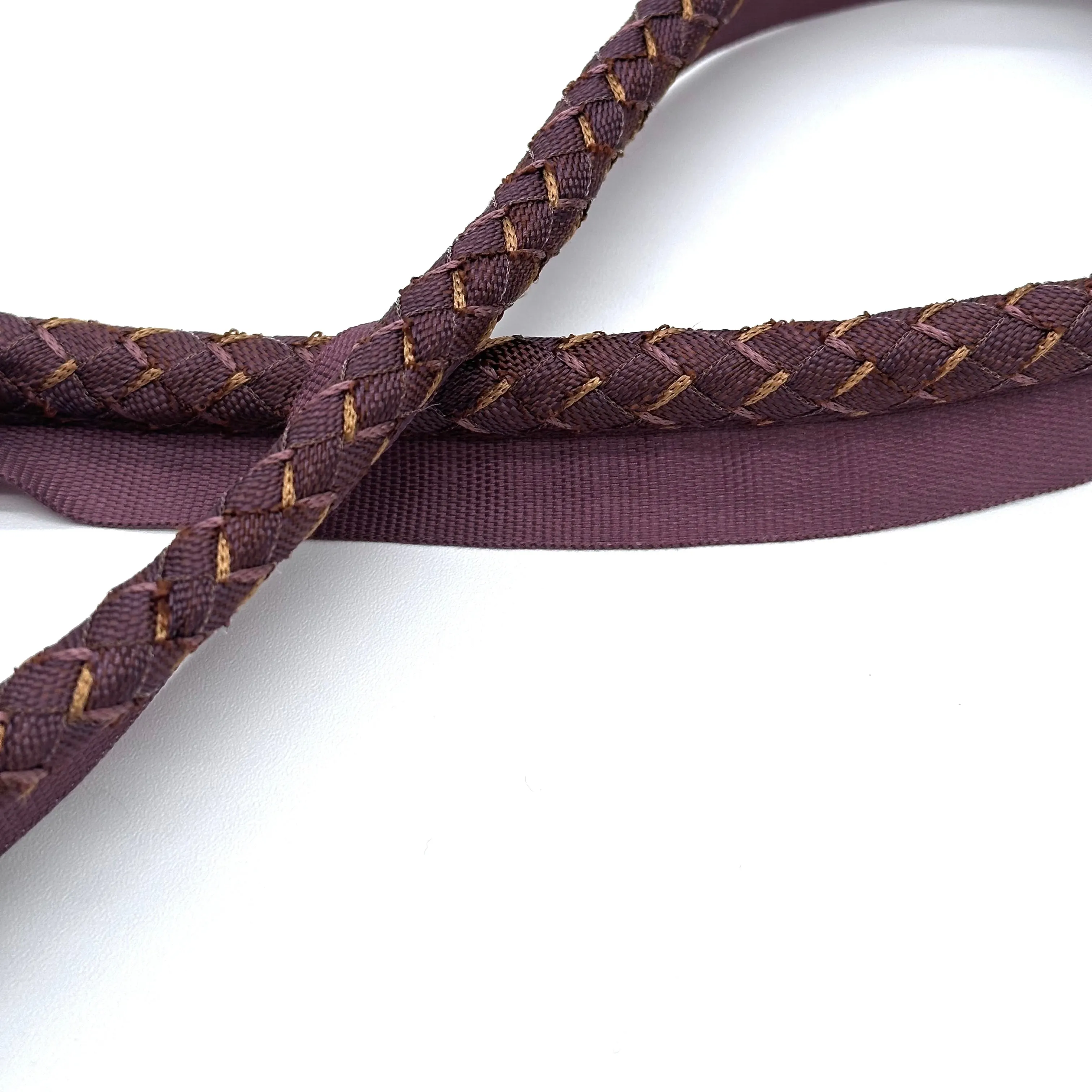 Viena Purple High Quality Decorative Lip Cord Trim by the yard