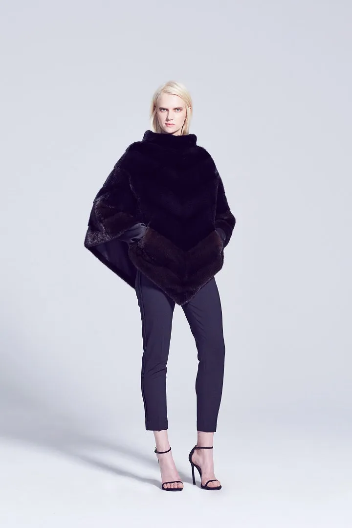 Vivian Mink Fur Cape