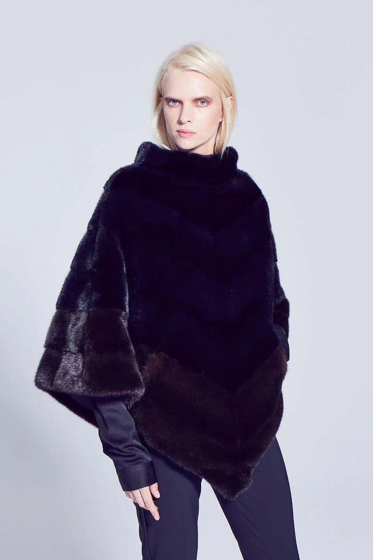 Vivian Mink Fur Cape