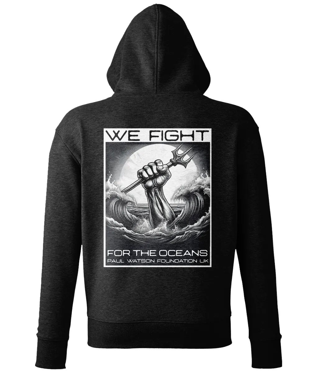 We Fight For the Oceans - Heavy Unisex Pullover Hoodie