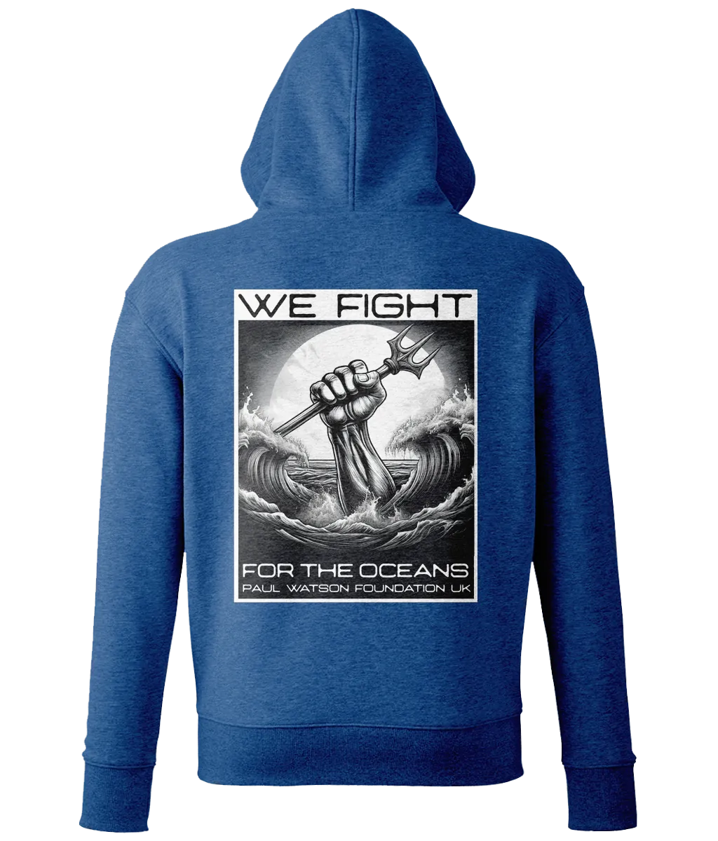 We Fight For the Oceans - Heavy Unisex Pullover Hoodie