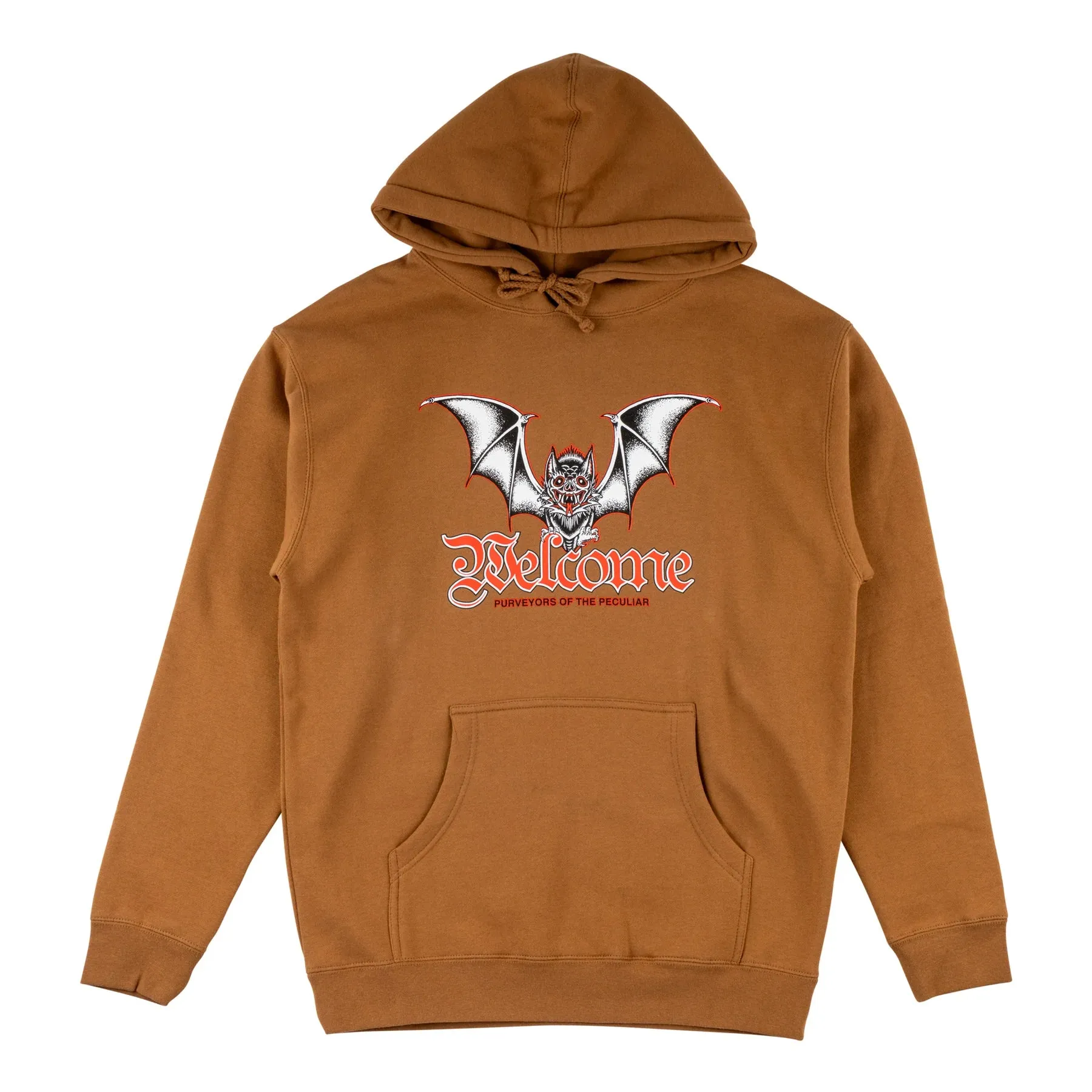 WELCOME - NOCTURNAL HOODIE BROWN