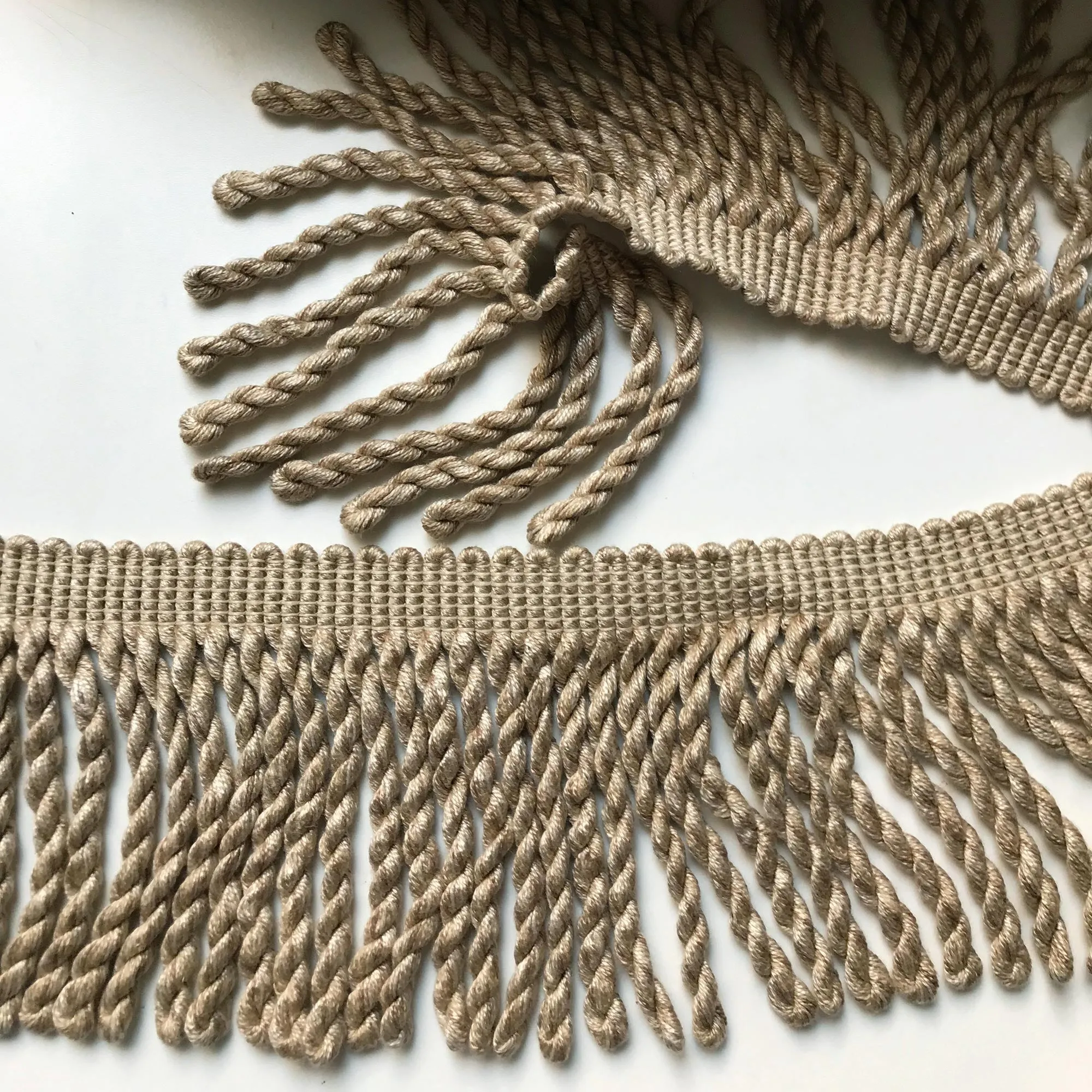 Wheat High Quality Decorative Bullion Fringe Trim by the yard