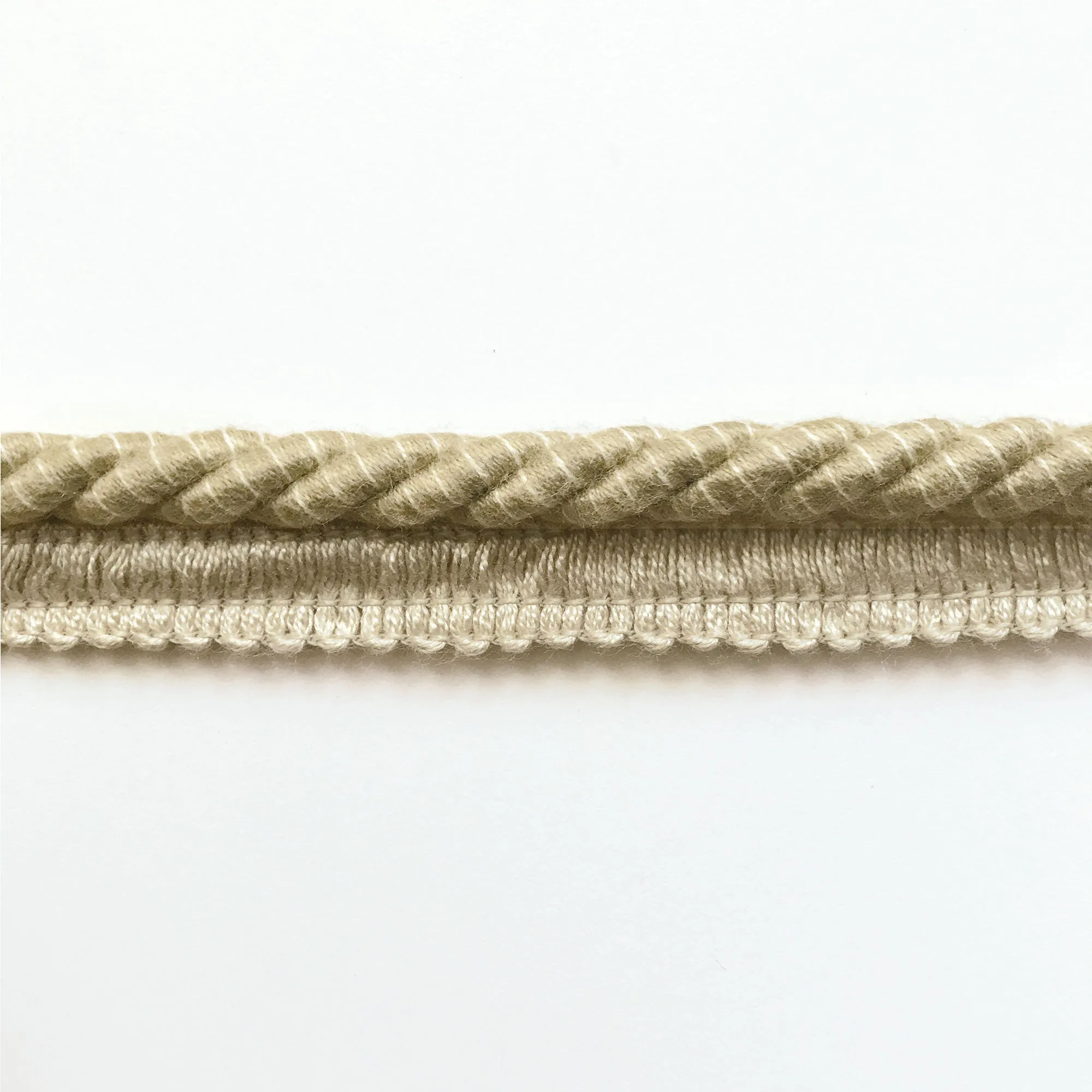 Wheat High Quality Decorative Lip Cord Trim by the yard