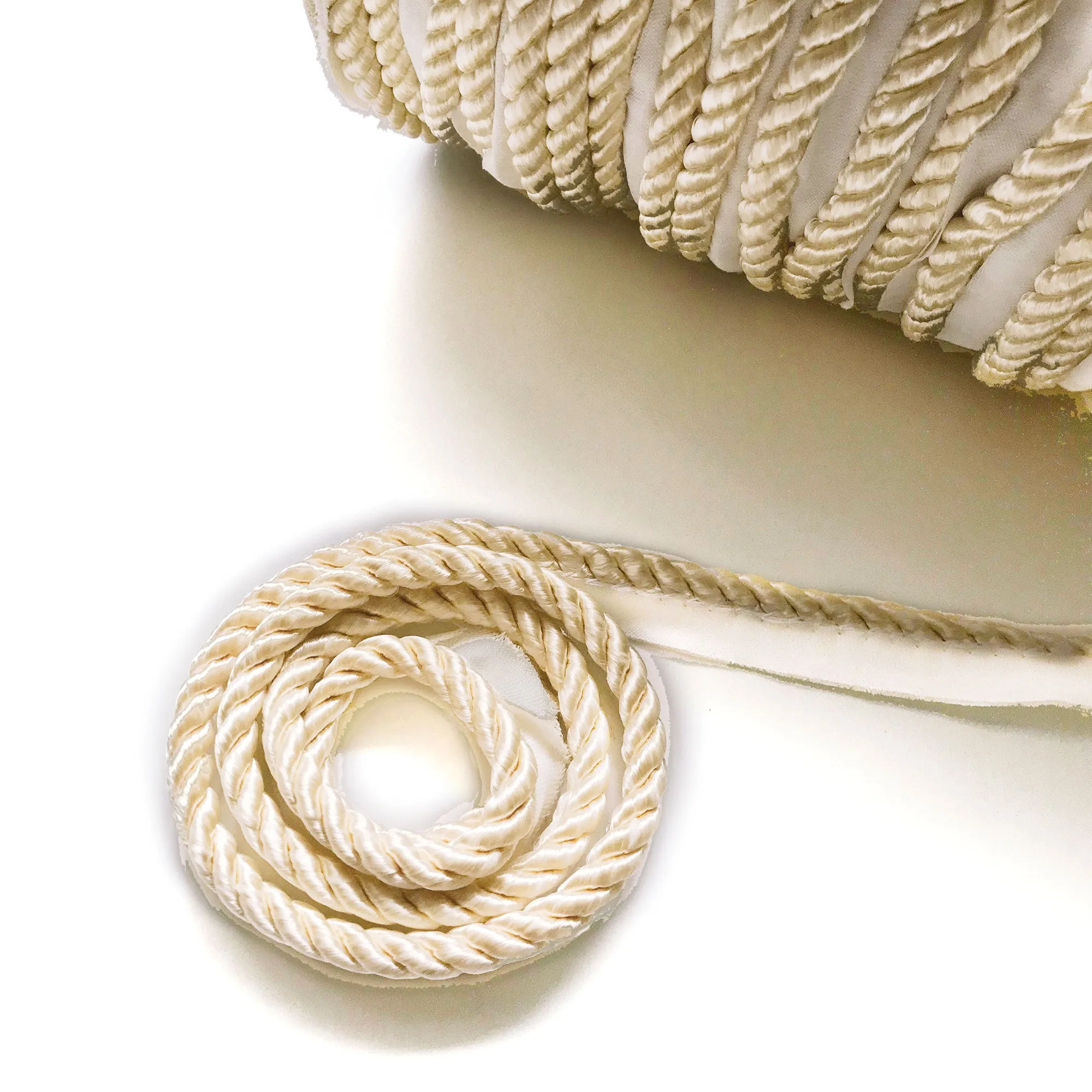 White High Quality Decorative Lip Cord Trim by the yard