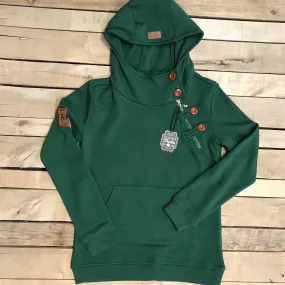 Wholesale: Long Side Zip Hoodie