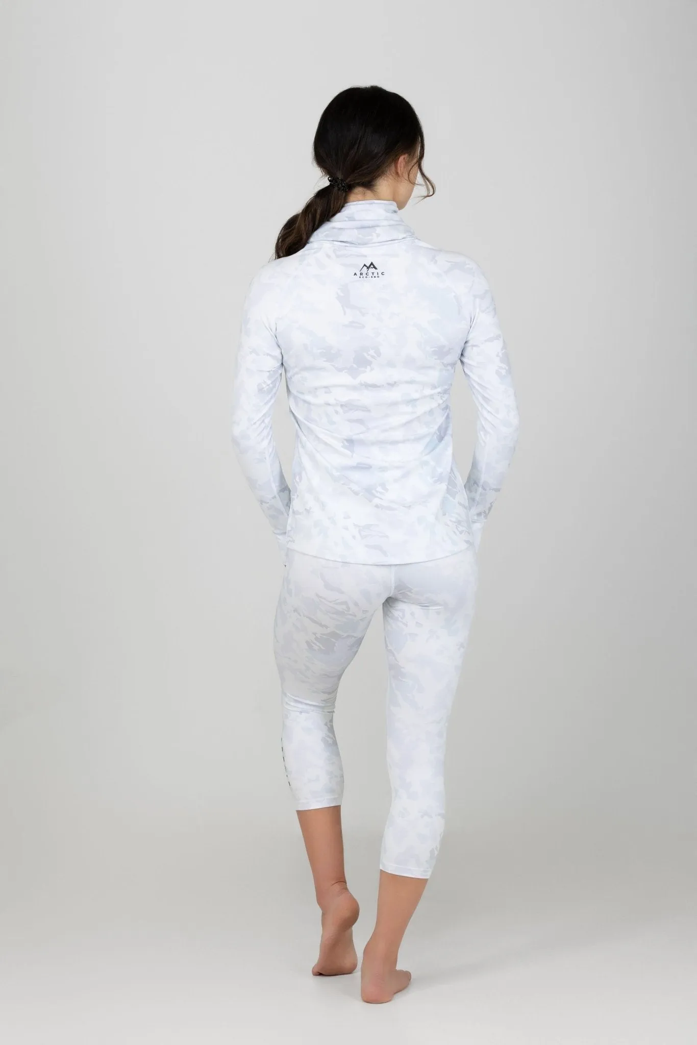 WOMEN'S THERMAL BASE LAYER LEGGING SNO-CAMO