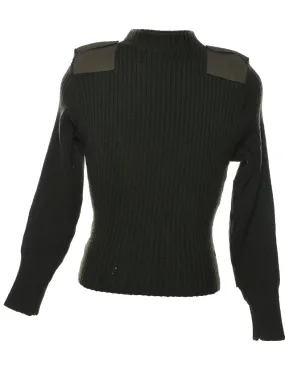 Wool Long Sleeved Jumper - M