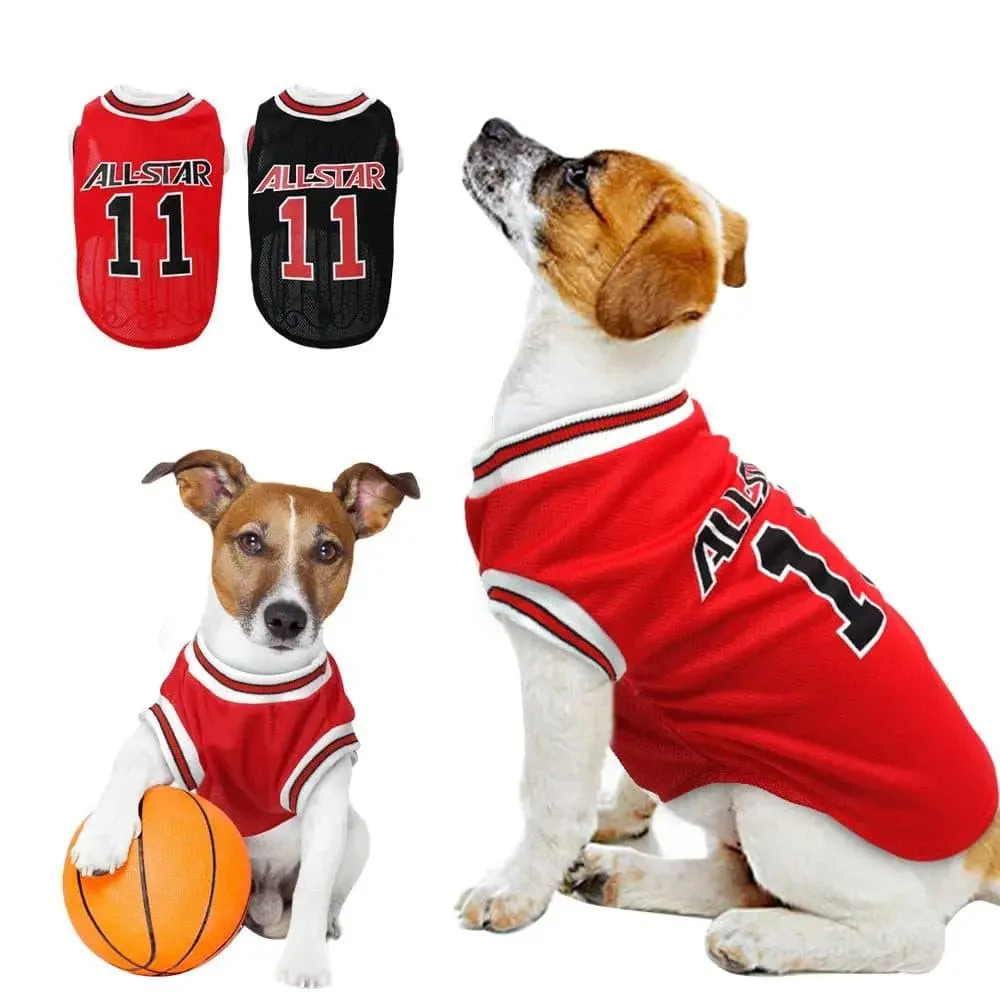 World Cup Basketball Dog Vest