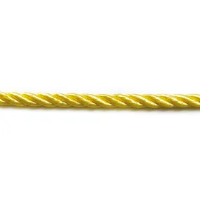 Yellow High Quality Decorative Cord Trim by the yard