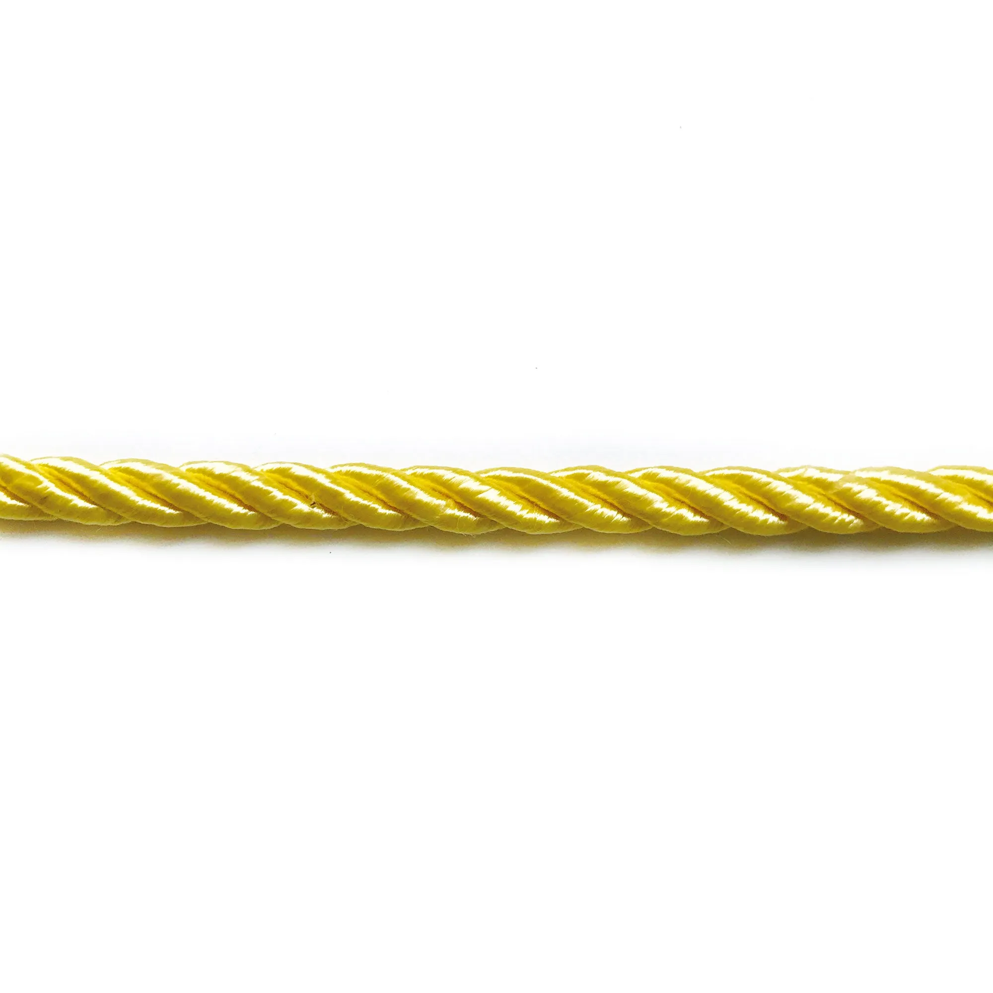 Yellow High Quality Decorative Cord Trim by the yard