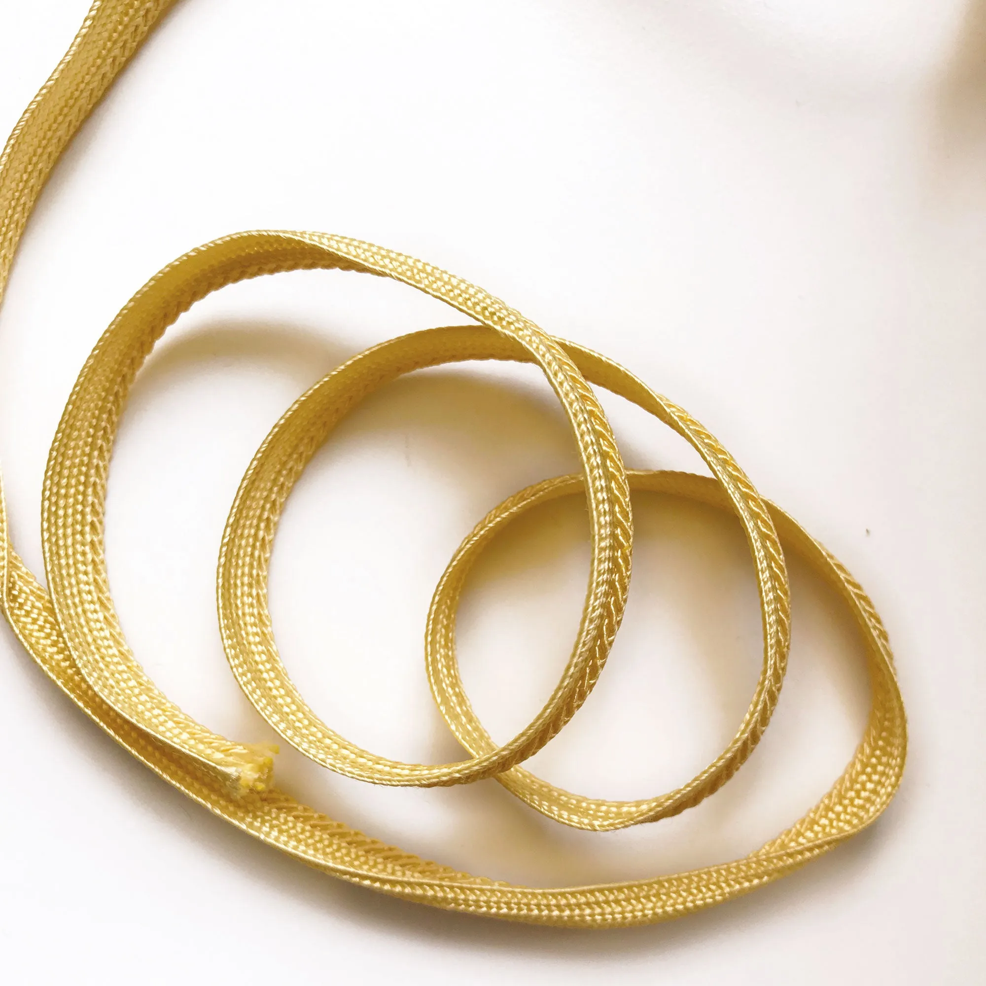 Yellow High Quality Decorative Lip Cord Trim by the yard