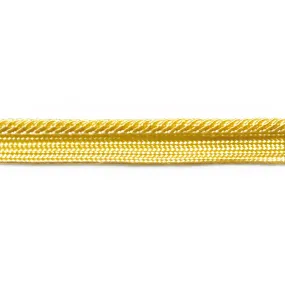 Yellow High Quality Decorative Lip Cord Trim by the yard