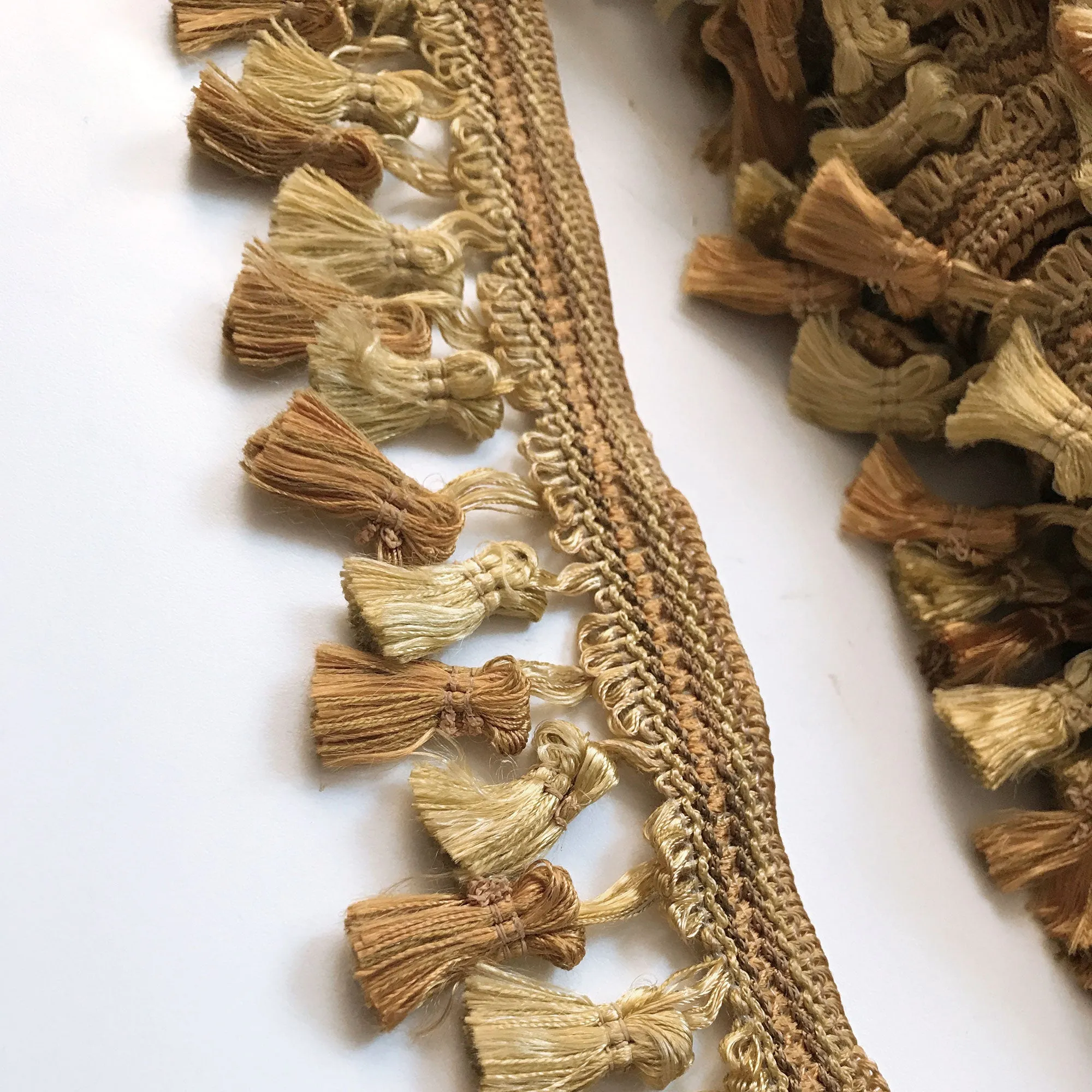 Yellow High Quality Tassel Trim by the yard