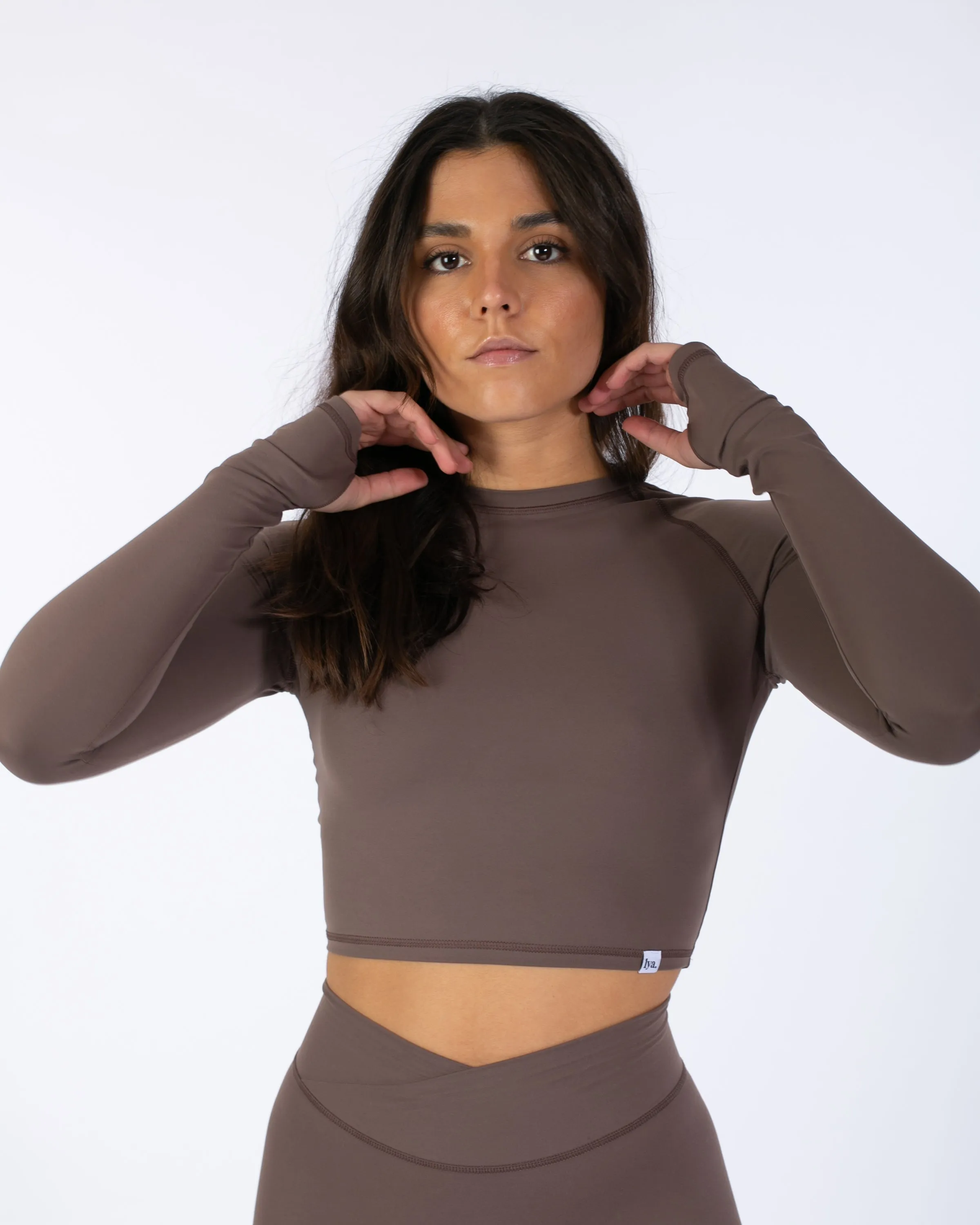 Zen Crop Top 2.0 - Walnut