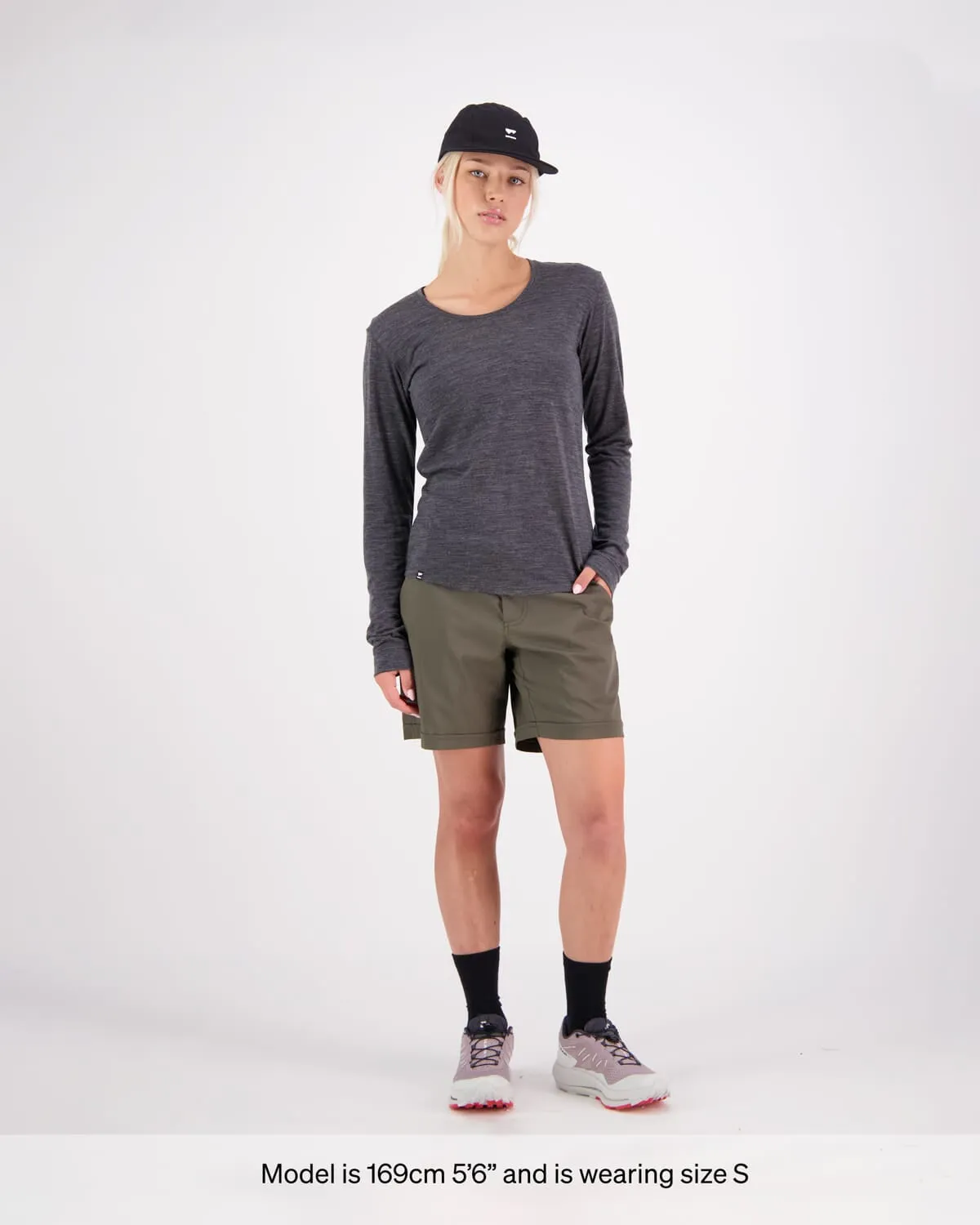 Zephyr Merino Tencel™ Long Sleeve - Smoke