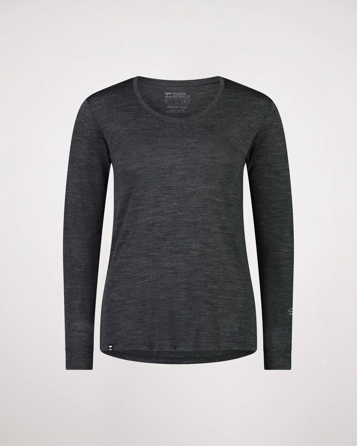 Zephyr Merino Tencel™ Long Sleeve - Smoke